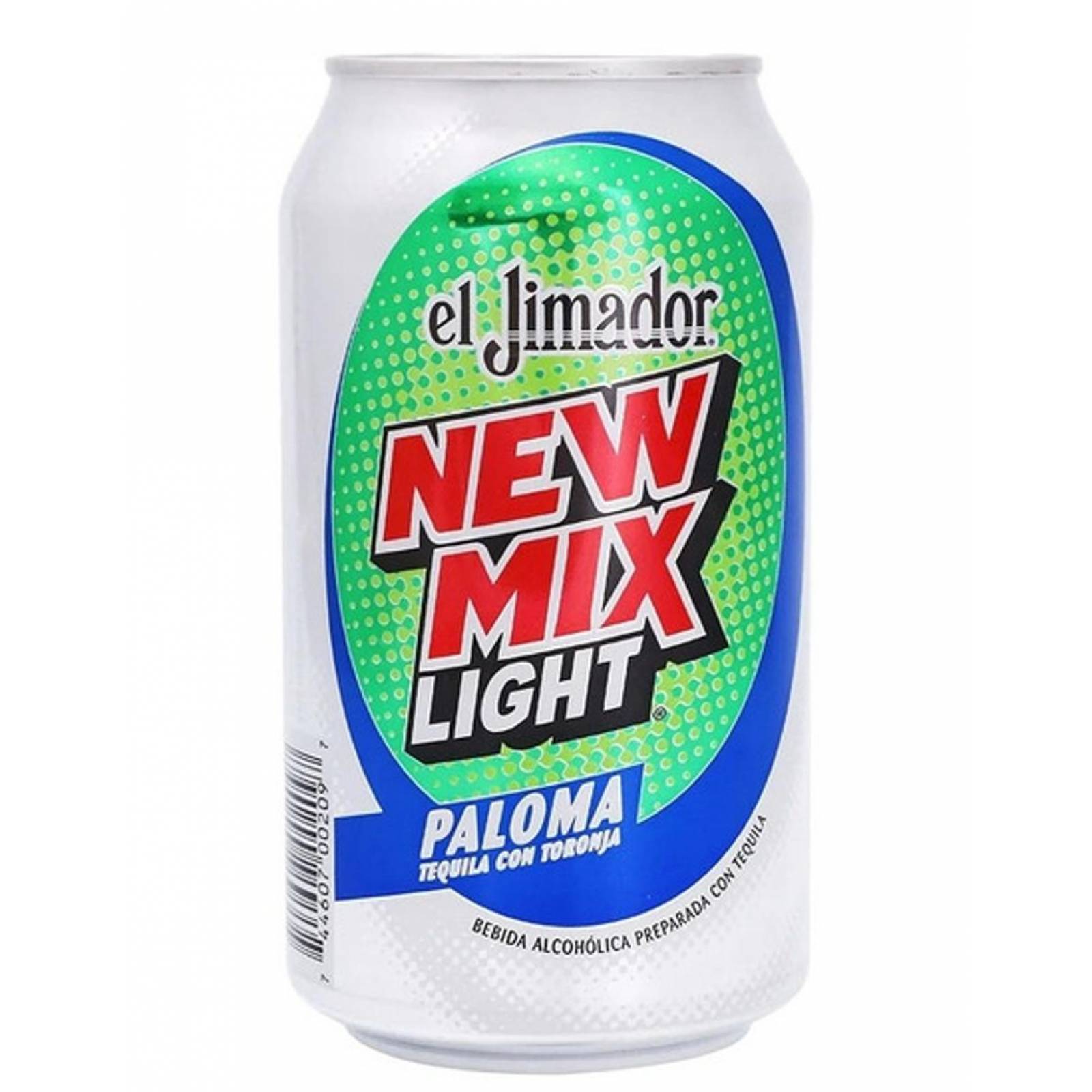 Tequila New Mix Jimador Paloma Ligth Lata 350 ml
