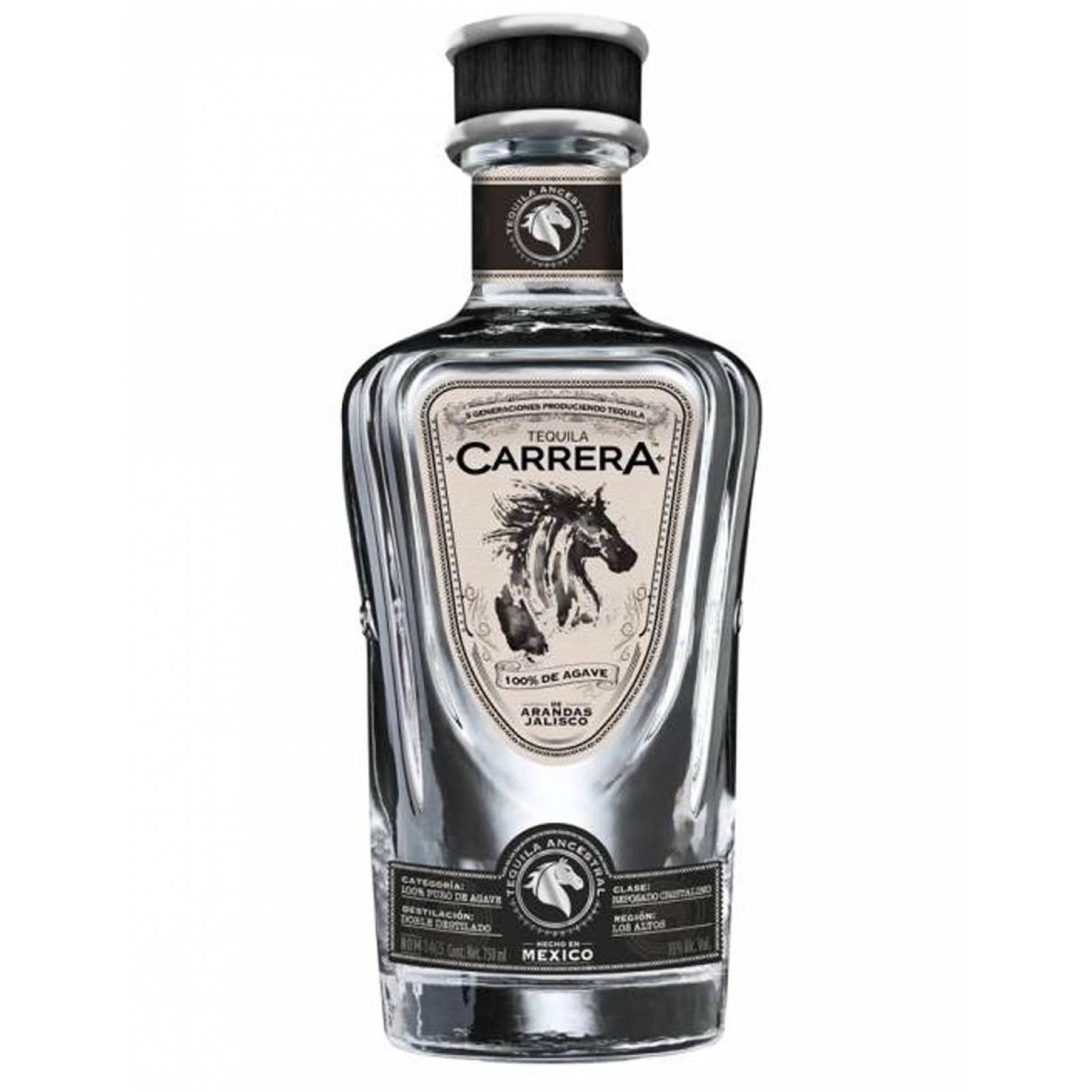 Tequila Carrera Cristalino 750 ml