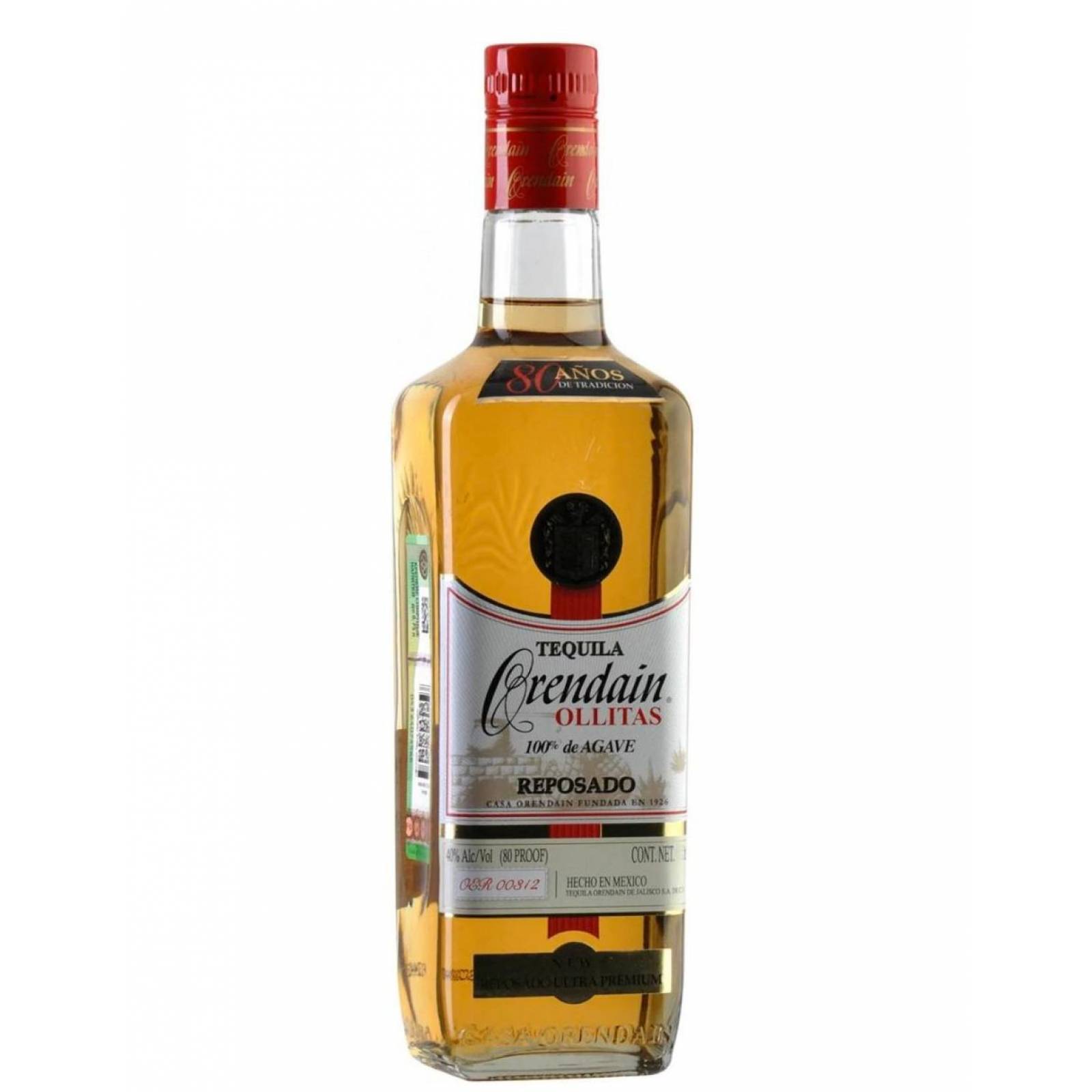 Pack de 6 Tequila Orendain Reposado Mini 50 ml 