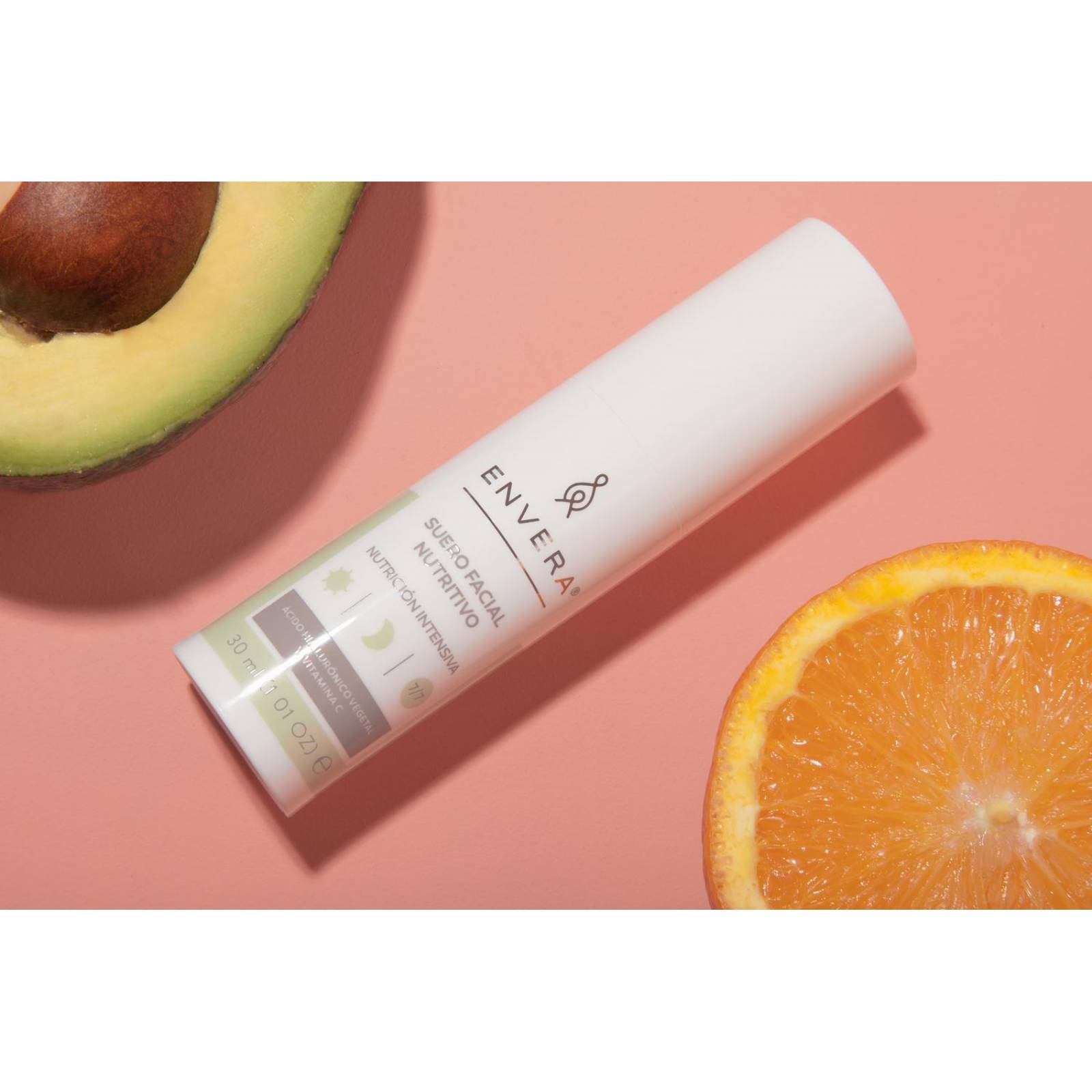 Suero facial nutritivo Envera 30ml máxima hidratación 