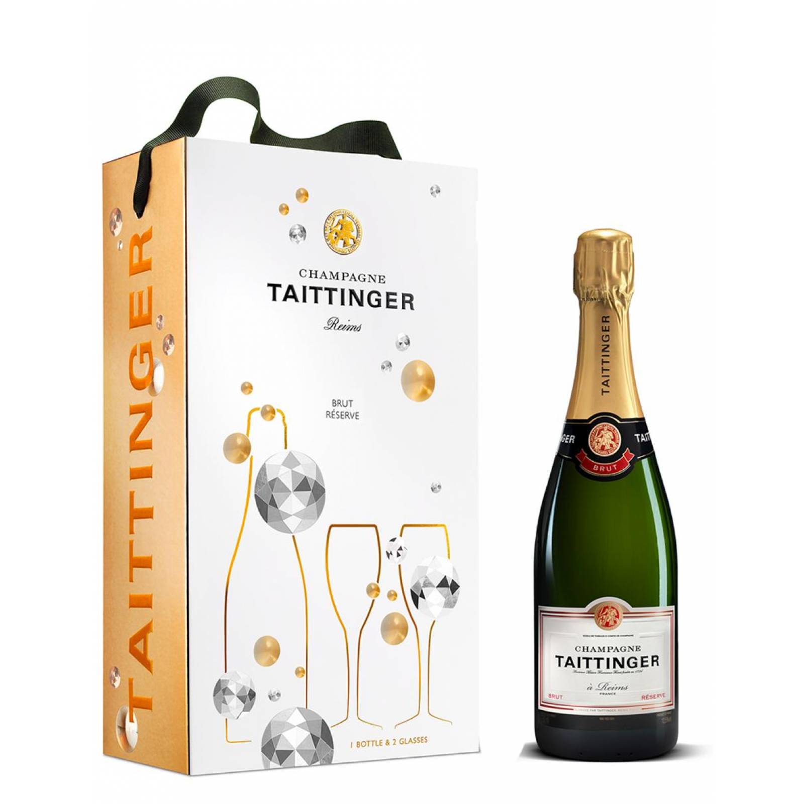 Taittinger Brut Reserve 4本セット Champagne Taittinger Brut