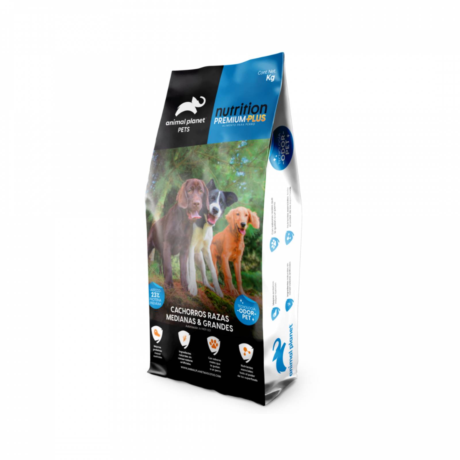 Alimento para perro Animal Planet Cachorro Razas Medianas y Grandes de 20Kg 