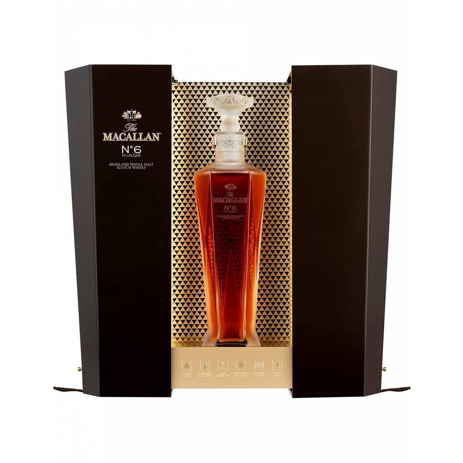 Whisky The Macallan No.6 Lalique 700 ml 