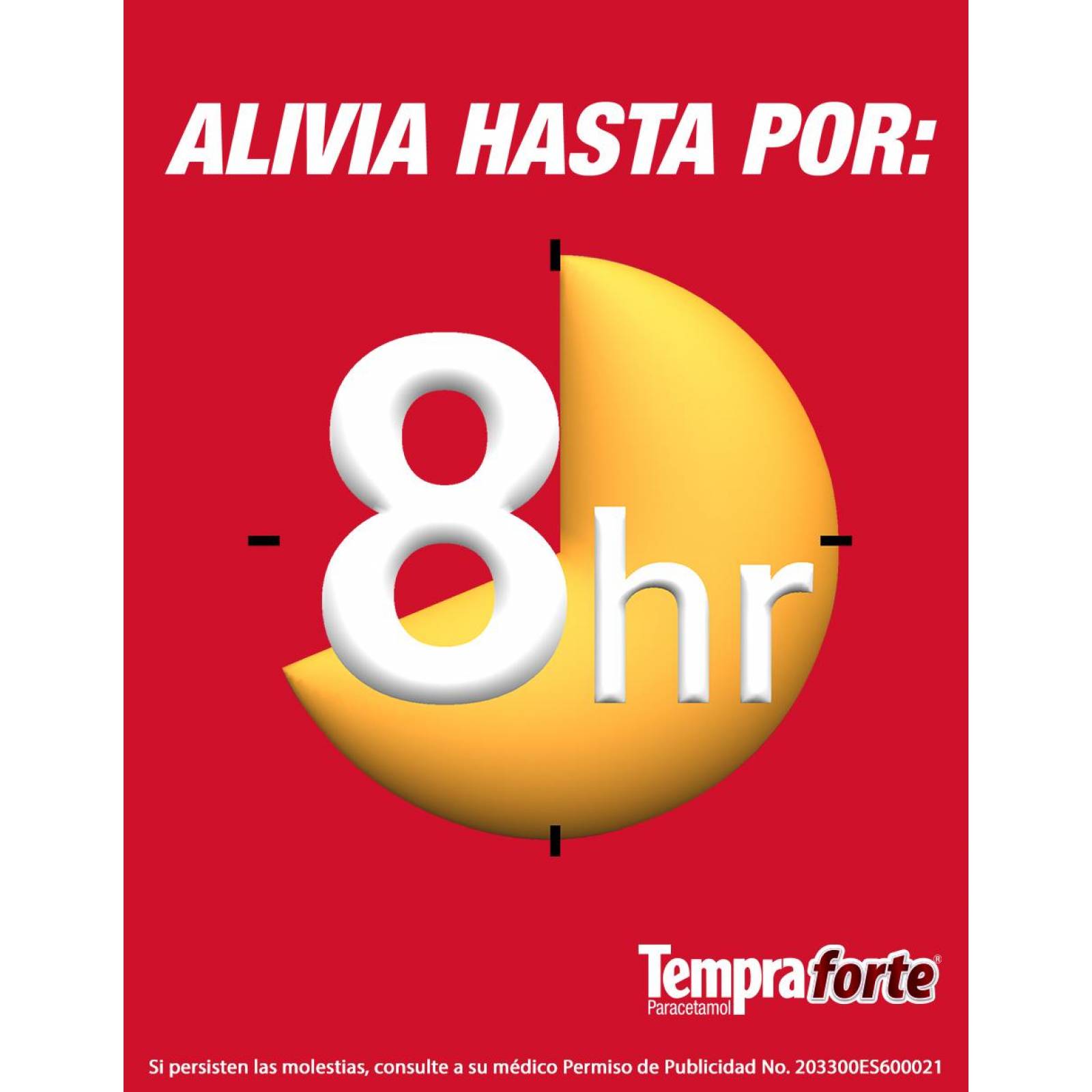 Tempra Forte 650mg, caja 24 tabletas 