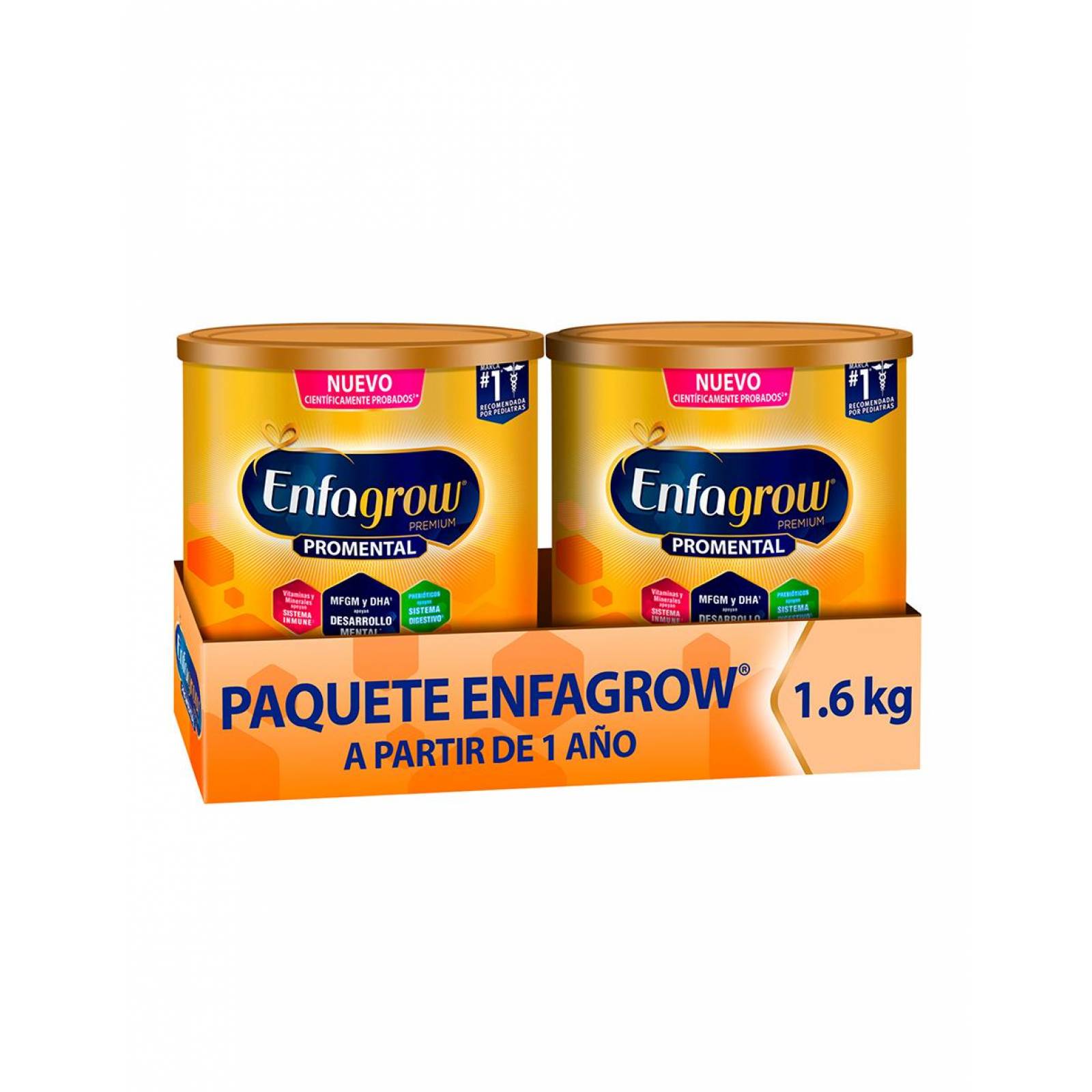 Alimento para niños Enfagrow Etapa 3, 1.6 kg 