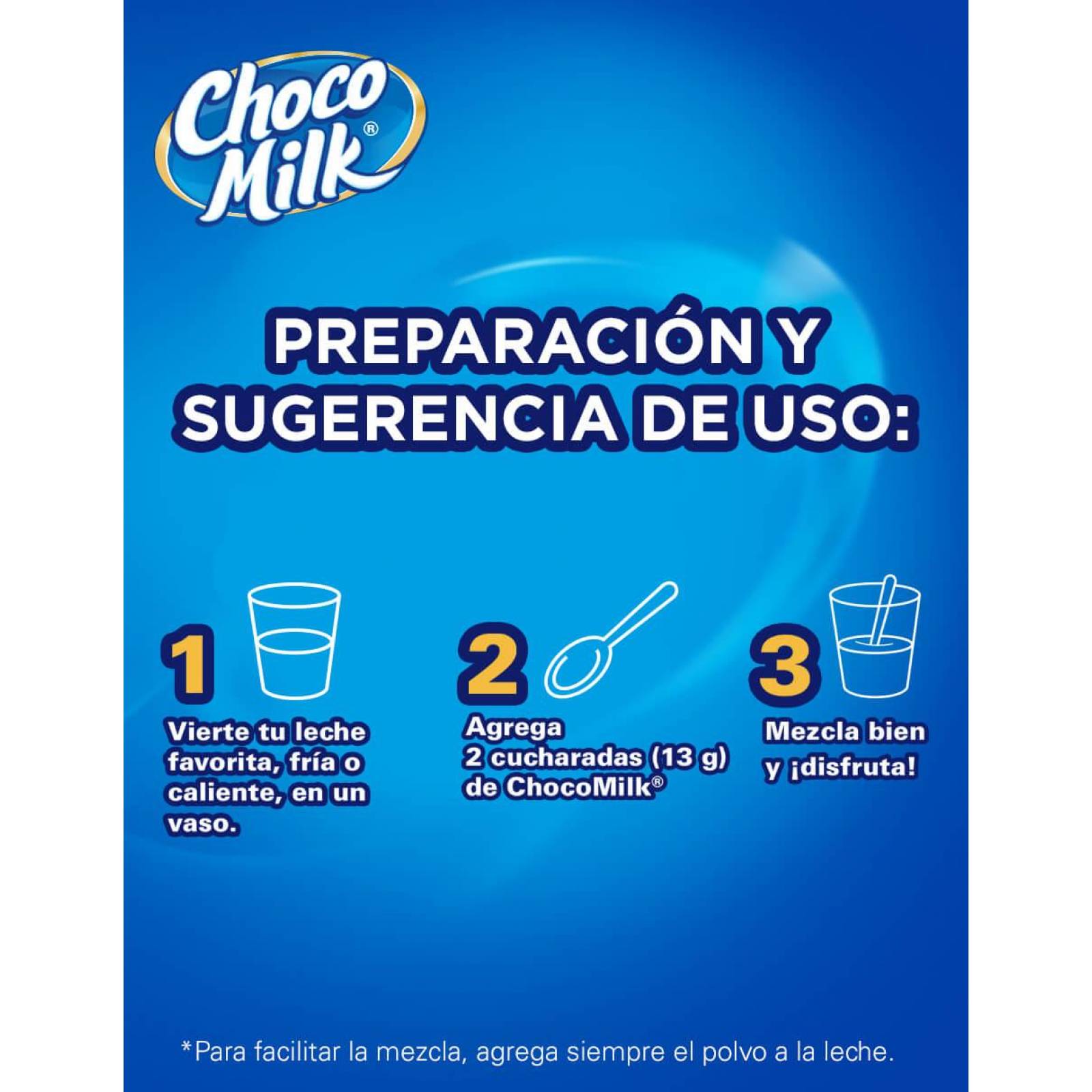 Chocolate en polvo Choco Milk 800 g 