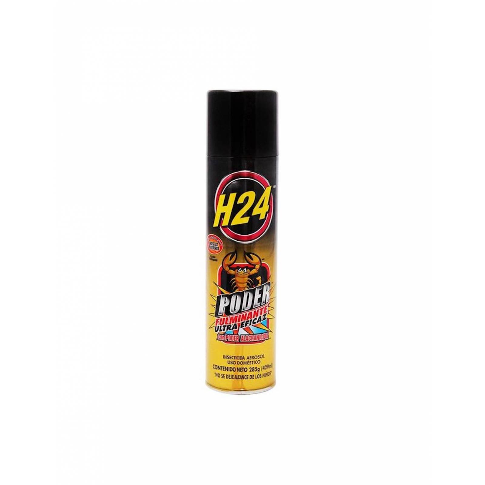 Pack de 12 Insecticida poder fulminante H24de 429ml 