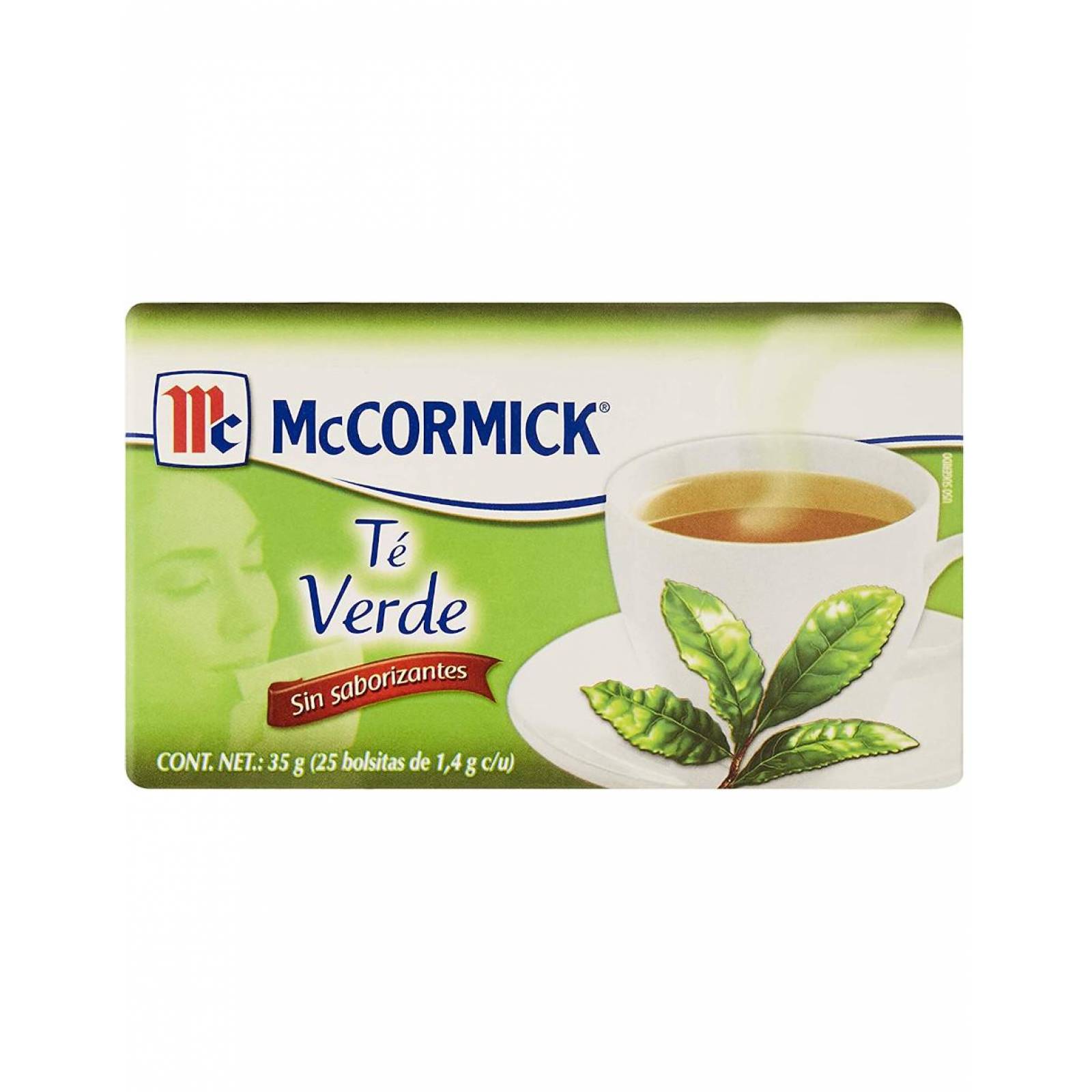 Pack de 24 Té verde McCormick de 25 sobres 