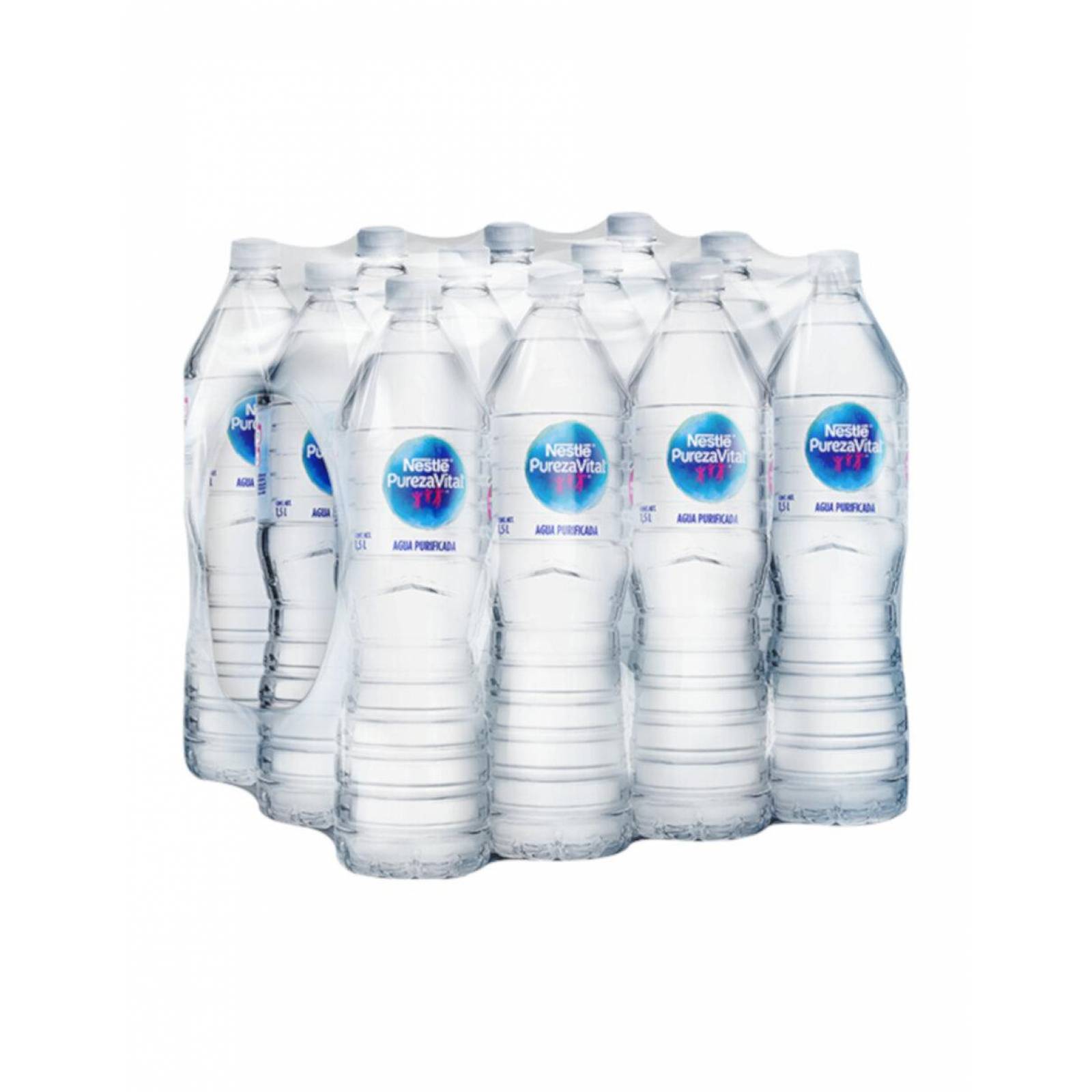 Pack de 12 Agua Nestlé Pureza Vital de 1.5 L 