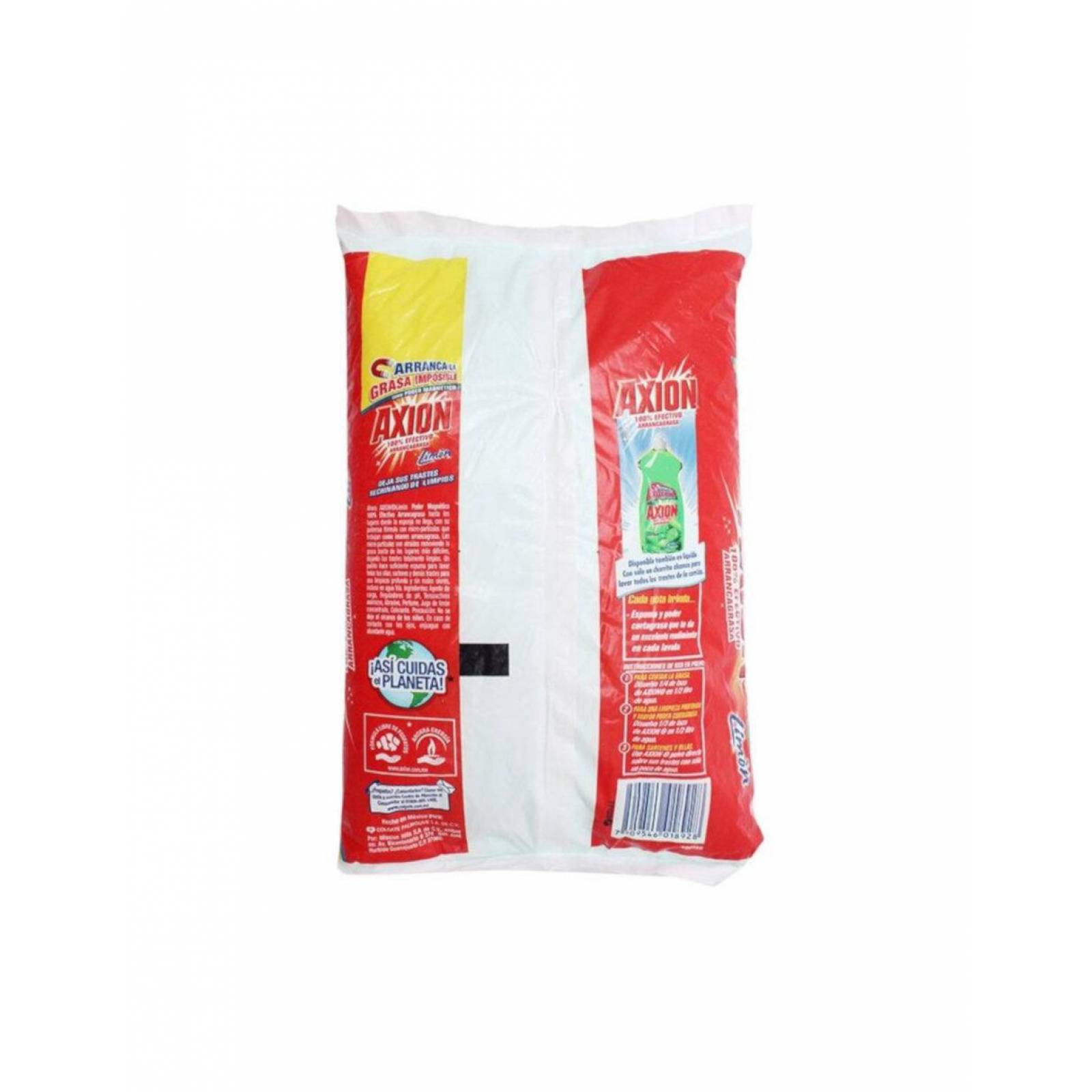 Pack de 24 Lavatrastes en Polvo Axion Limón de 500 gr 