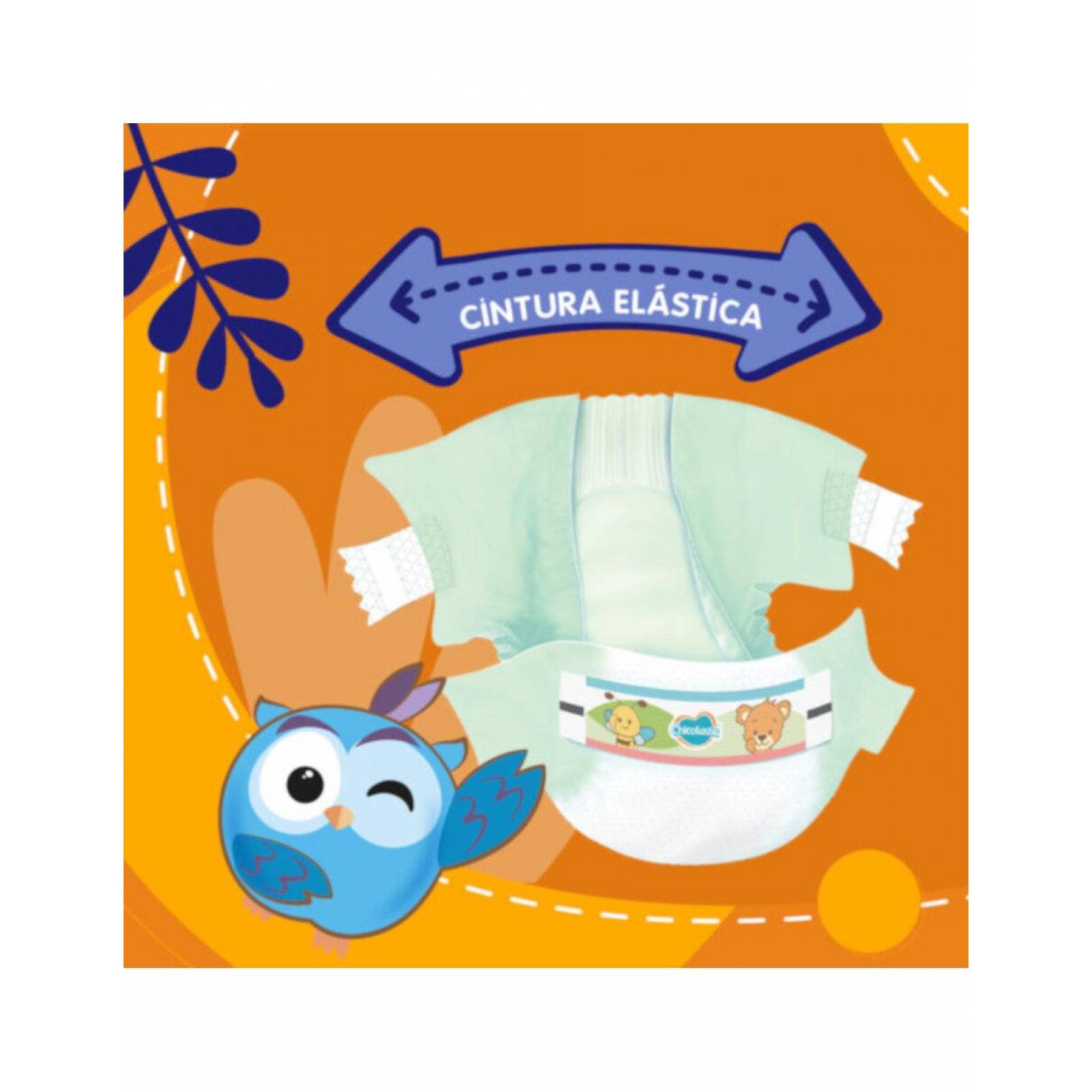 Pack de 6 Pañal Chicolastic Classic Etapa 2 de 14 Pañales 