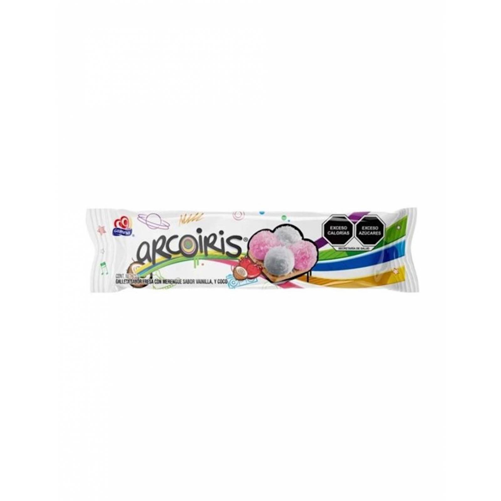 Pack de 16 Galletas Arcoiris Gamesa de 75g 