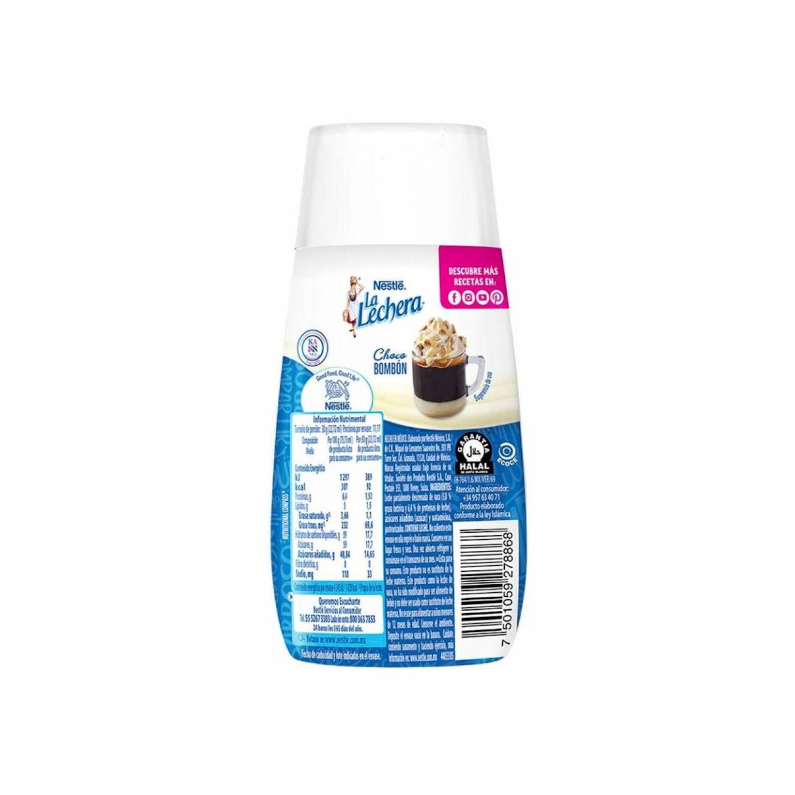 Pack de 18 Condensada la lechera sirve fácil Néstle de 335g 