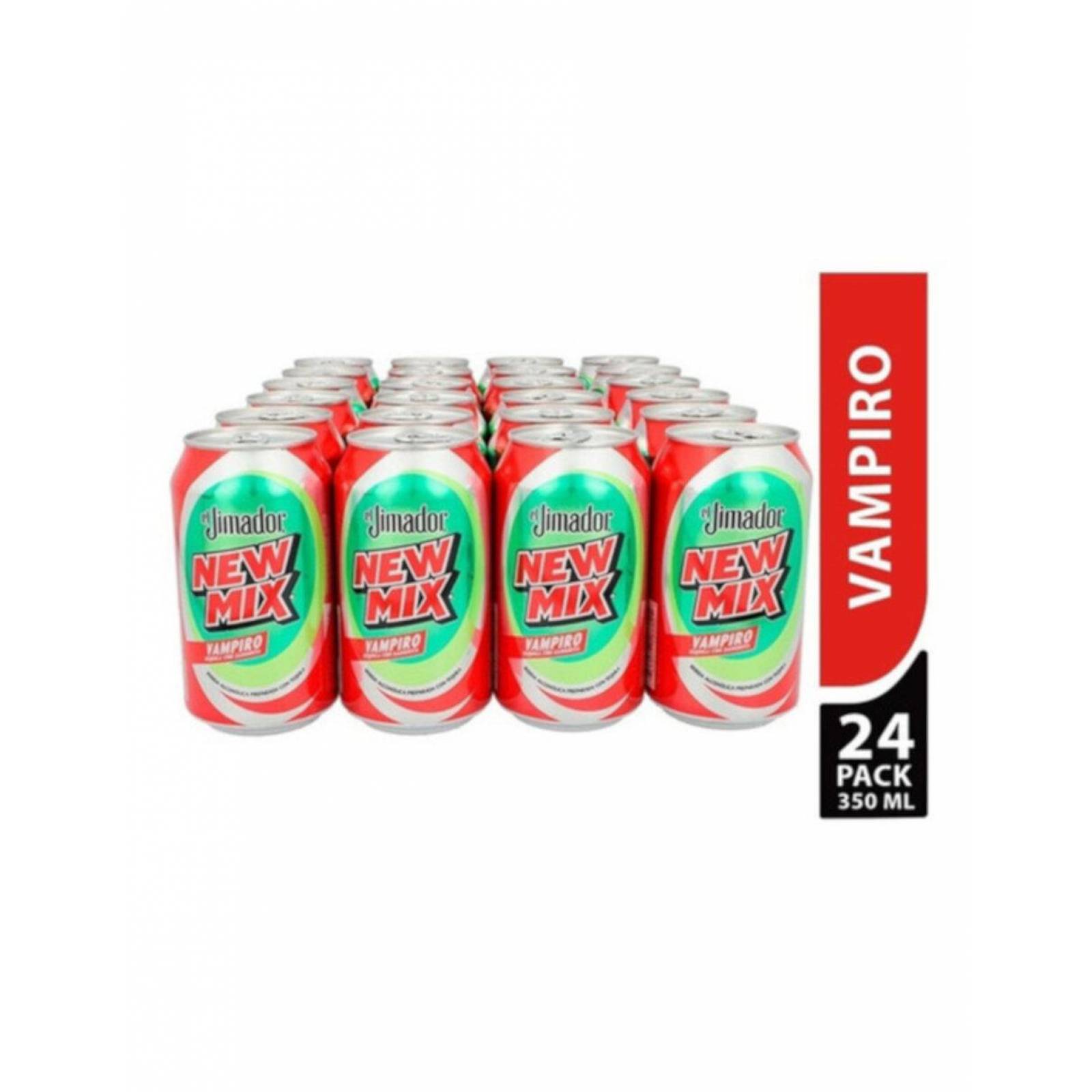 Pack de 24 Bebida Alcohólica New Mix Vampiro de 350 ML 
