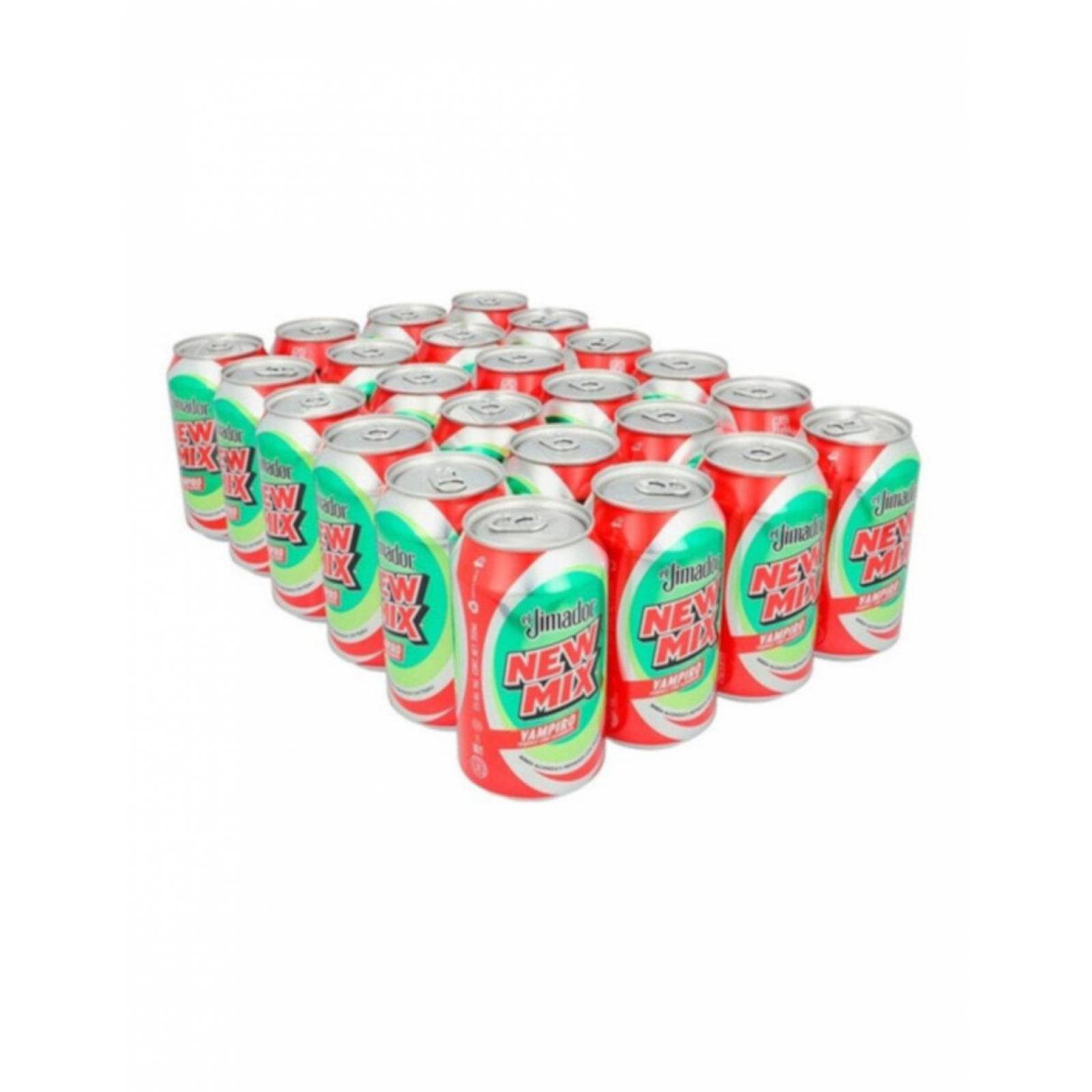 Pack de 24 Bebida Alcohólica New Mix Vampiro de 350 ML 
