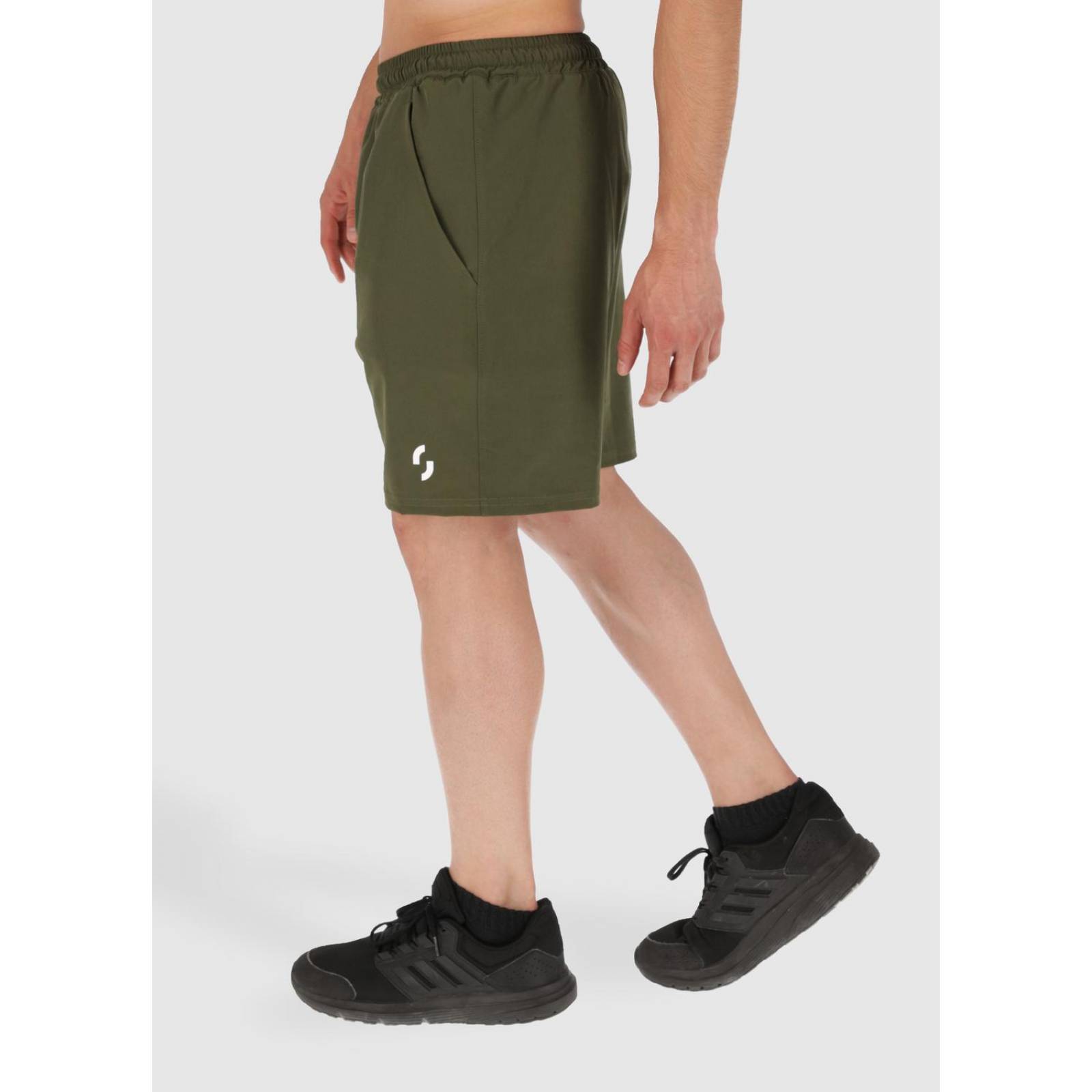 Short Deportivo hombre con lycra Miles Verde Olivo 
