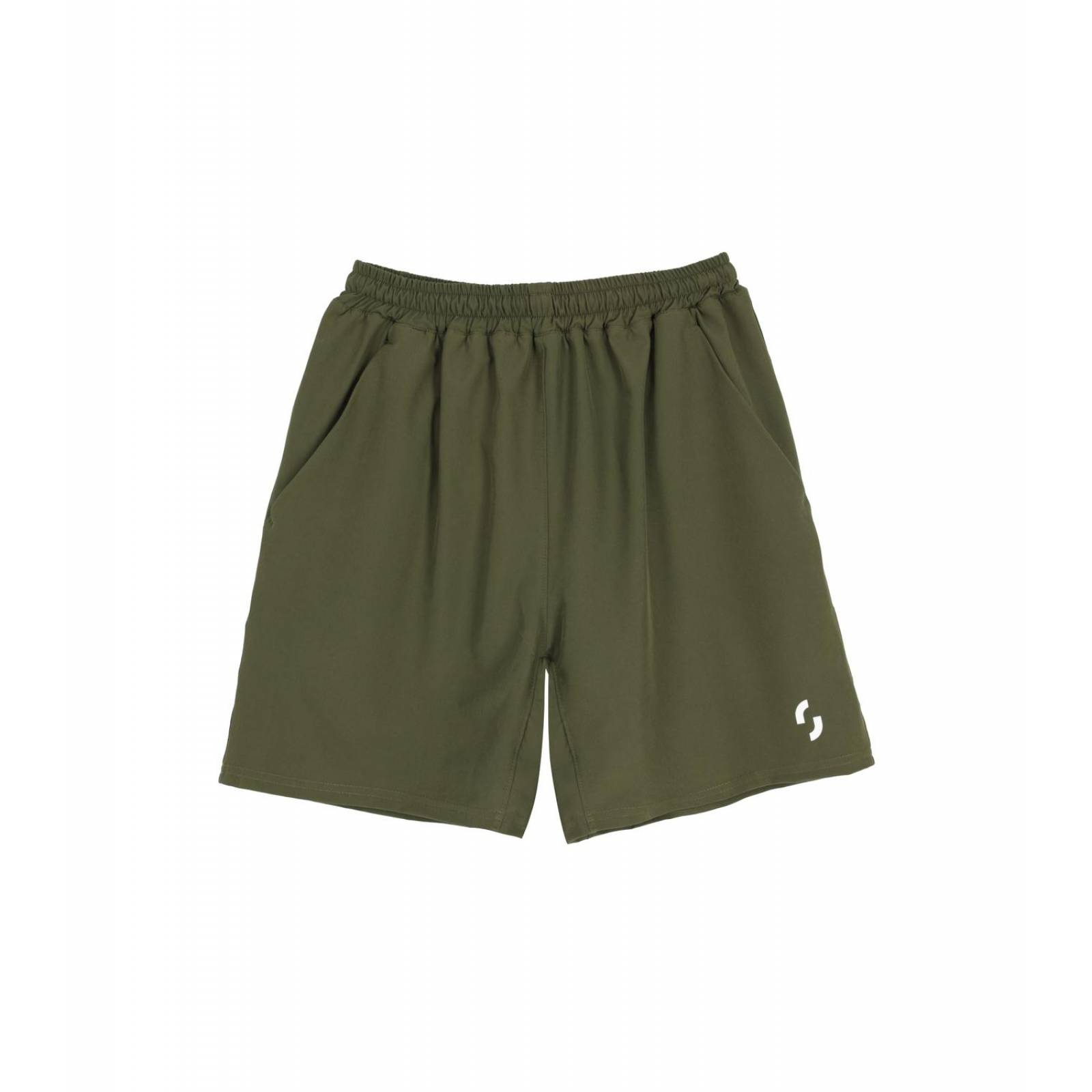 Short Deportivo hombre con lycra Miles Verde Olivo 