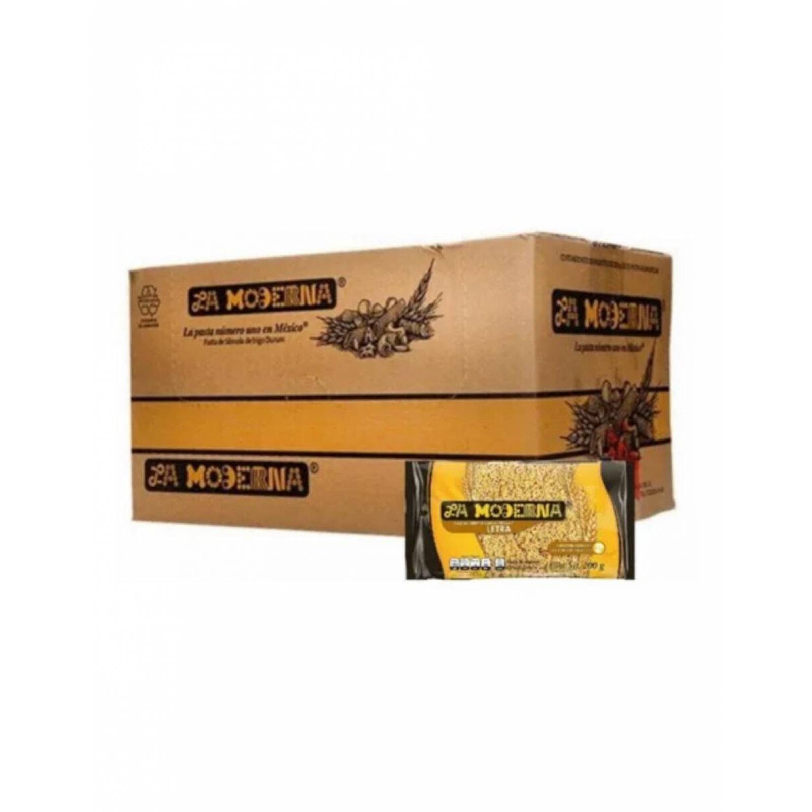 Pack de 20 Sopa para Pasta La Moderna Letra 200 gr 