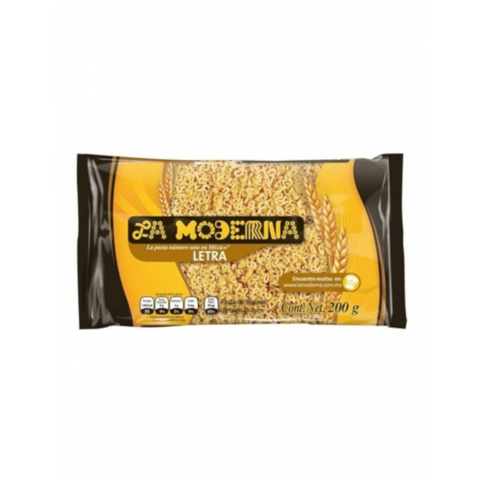 Pack de 20 Sopa para Pasta La Moderna Letra 200 gr 