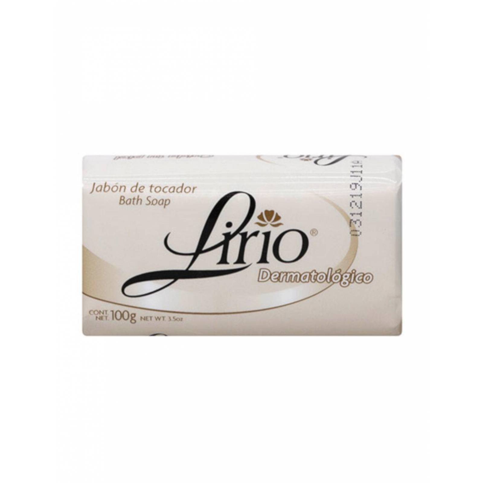 Pack de 100 Jabón Tocador Lirio Dermatológico 100 gr