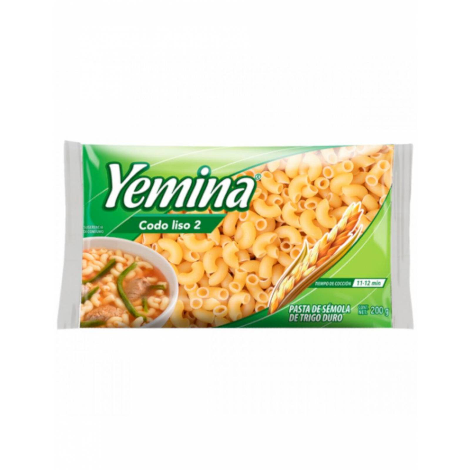 Pack de 24 Sopa para Pasta Yemina Concha #2 200 gr 