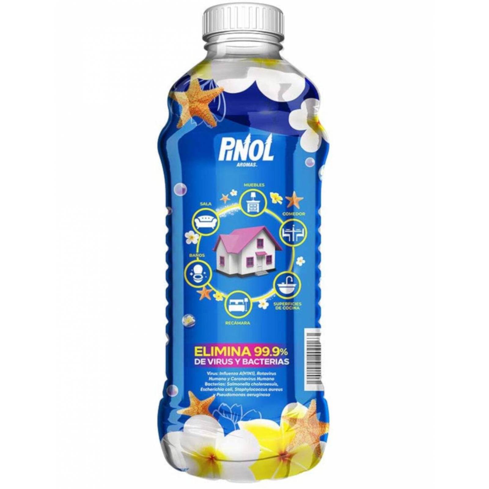 Pack de 20 Limpiador Multiusos Pinol Aromas Marino de 500 ml 