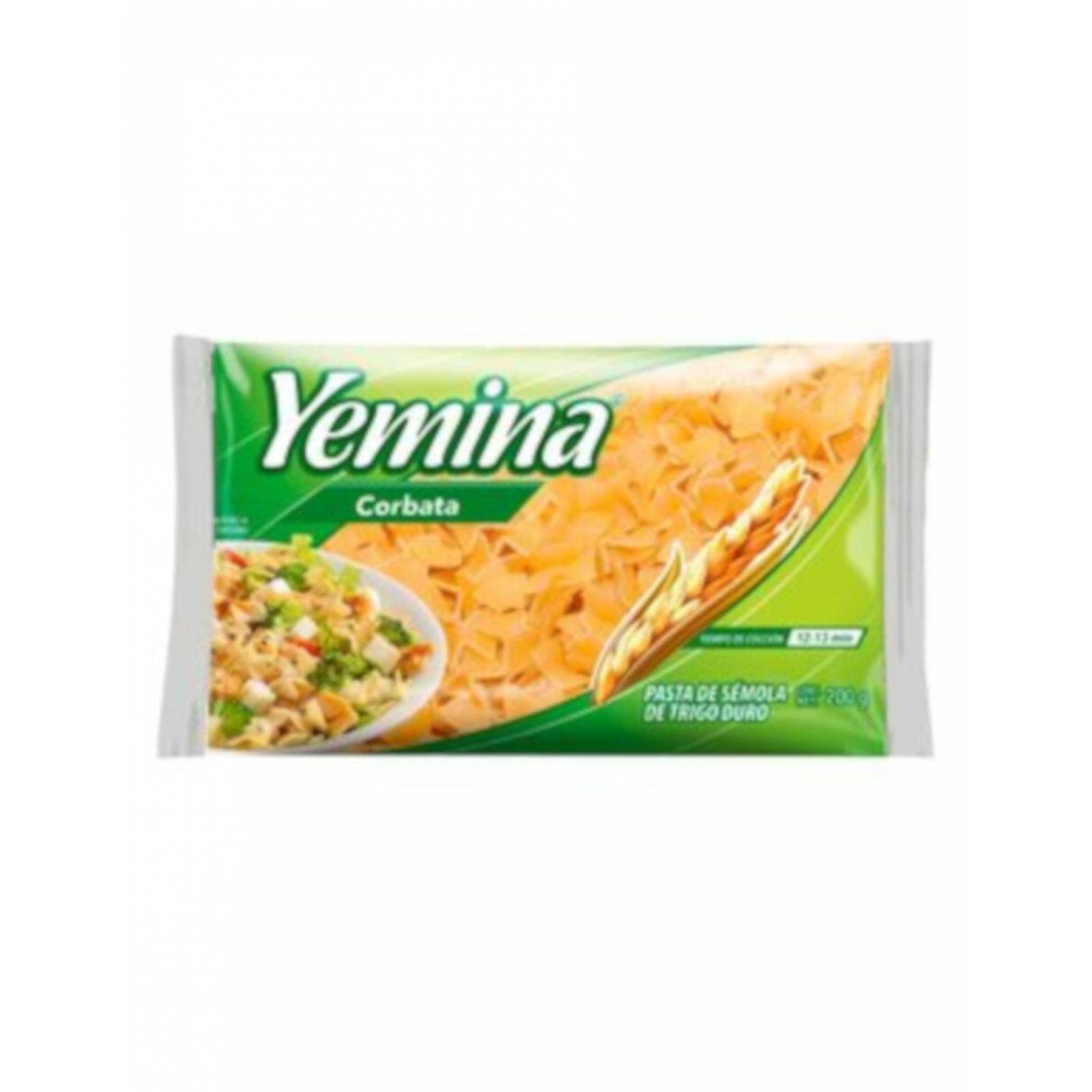 Pack de 24 Sopa para Pasta Yemina Corbata 200 gr