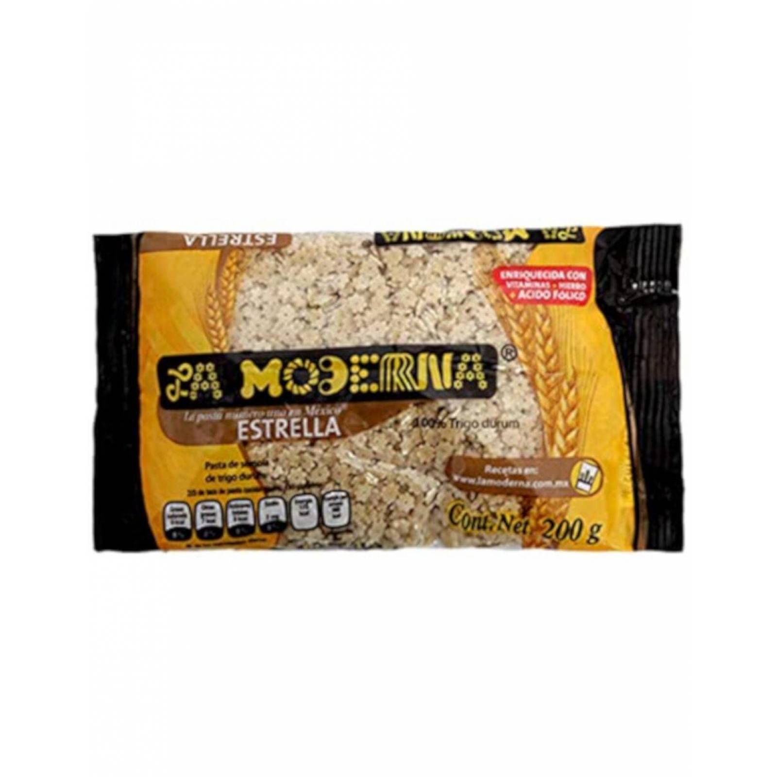 Pack de 20 Sopa para Pasta La Moderna Estrella 200 gr 
