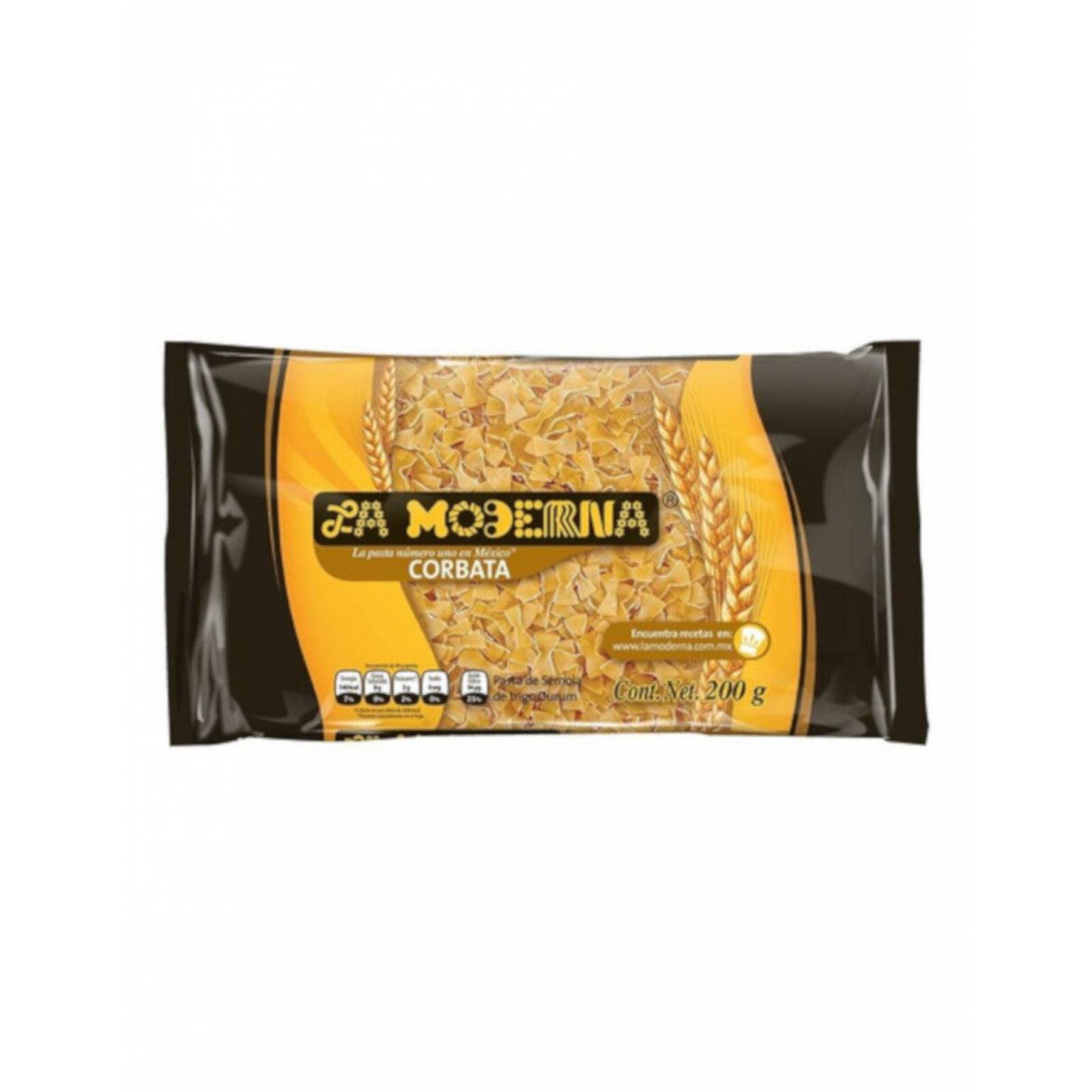 Pack de 20 Sopa para Pasta La Moderna Corbata 200 gr 