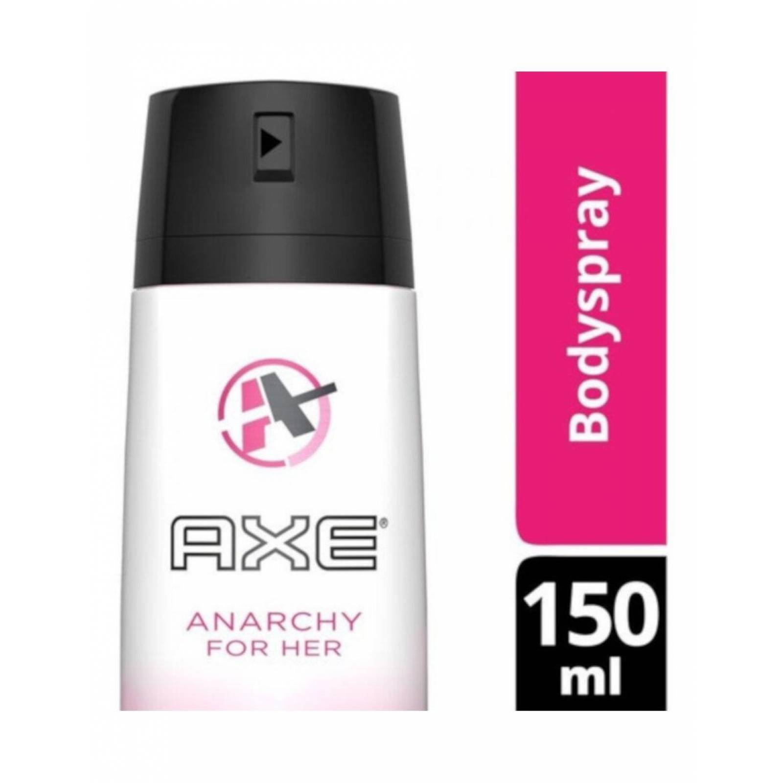 Pack de 12 Desodorante Axe Aerosol Anarchy Mujer 150 ml 