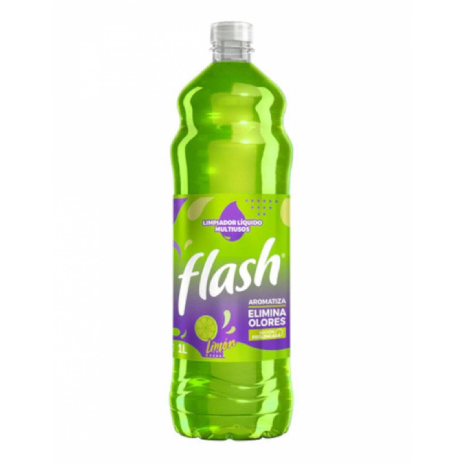 Pack de 12 Limpiador Multiusos Flash Limón de 1 L 