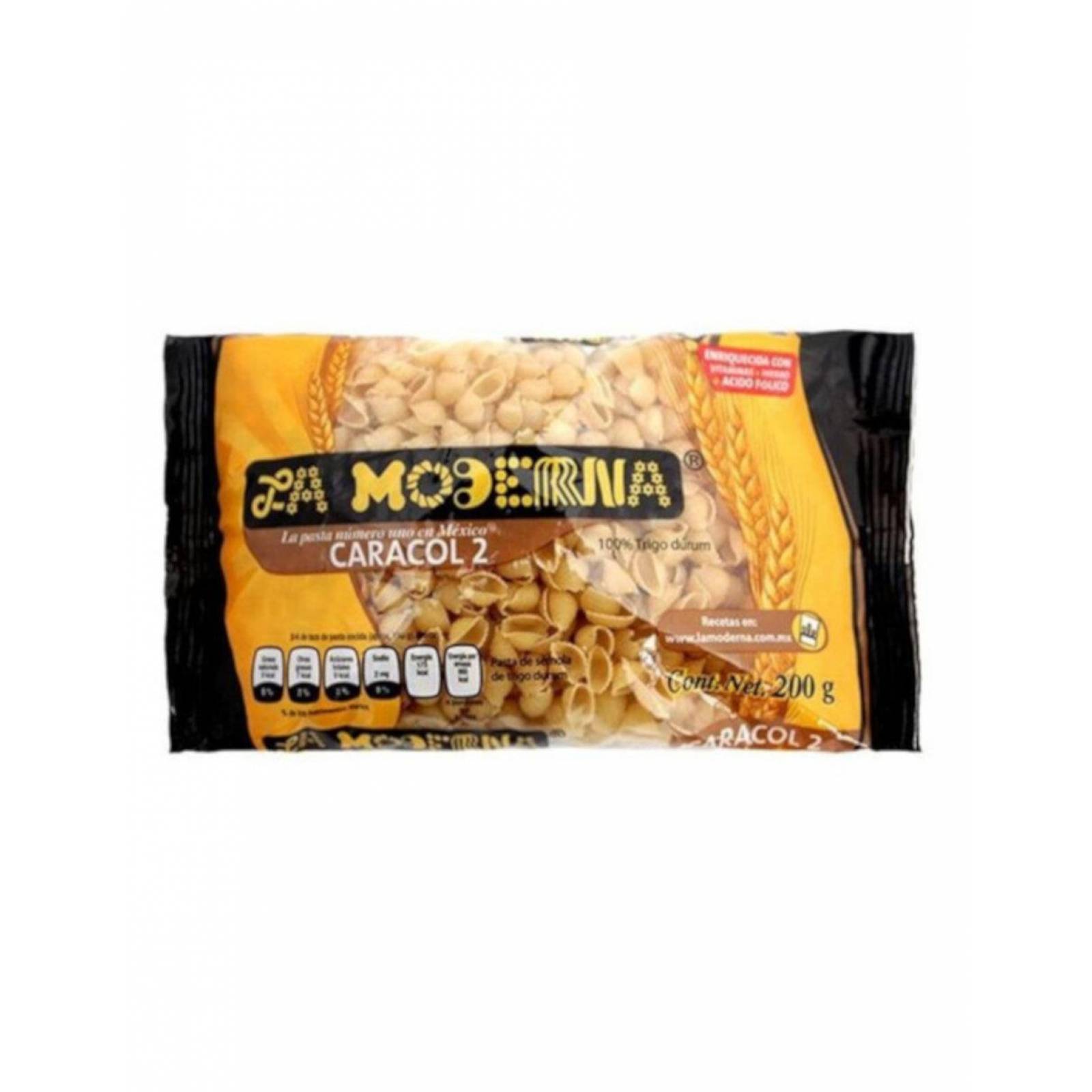 Pack de 20 Sopa para Pasta La Moderna Caracol #2 200 gr 