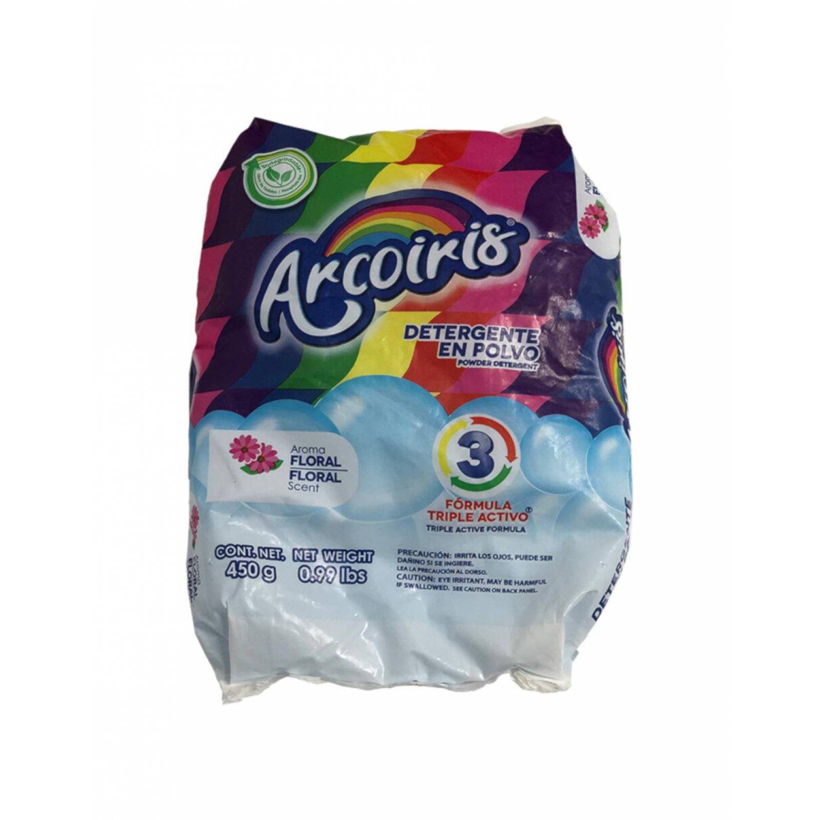 Pack de 20 Detergentes en Polvo Arcoiris Multiusos de 450 gr 