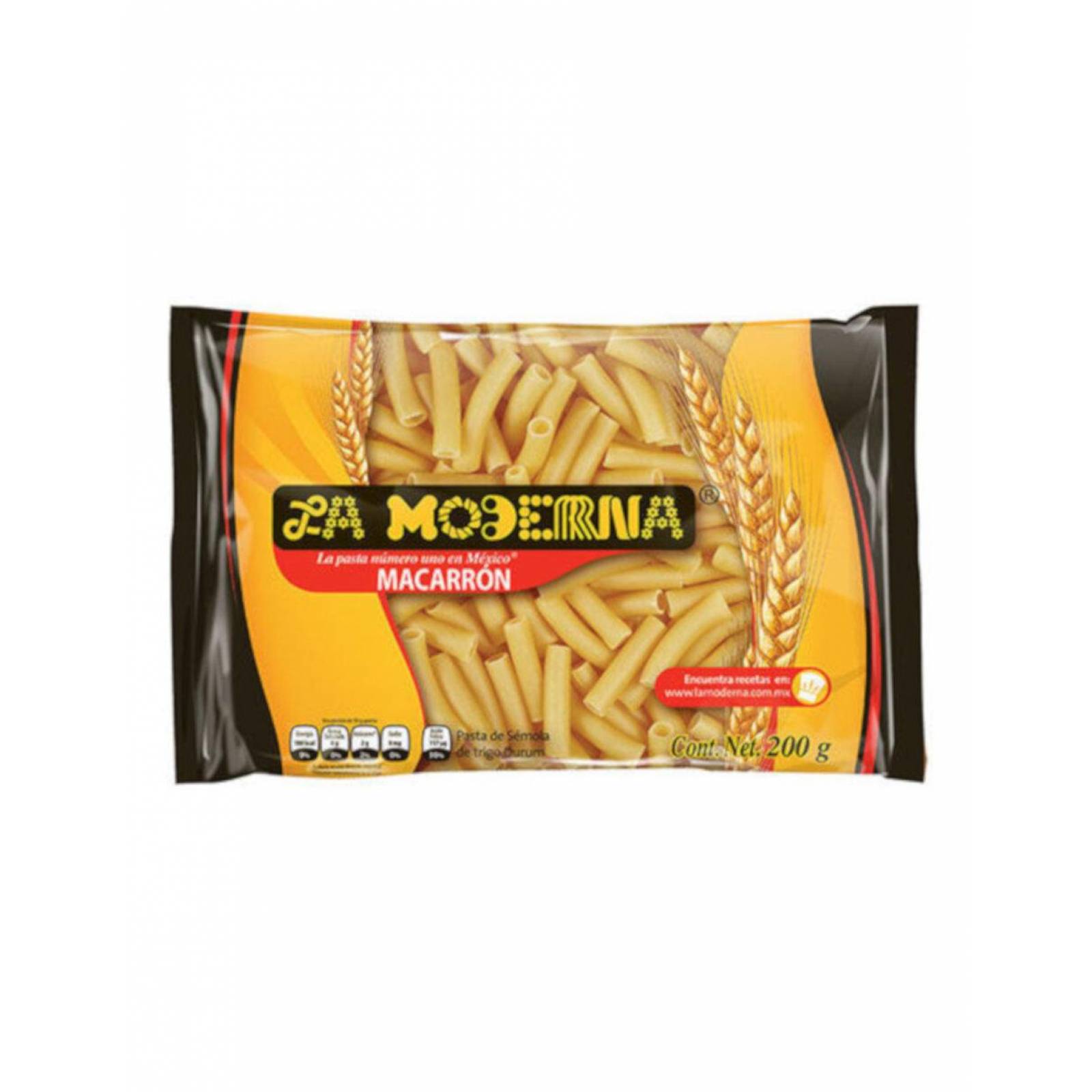 Pack de 20 Sopa para Pasta La Moderna Macarron 200 gr 