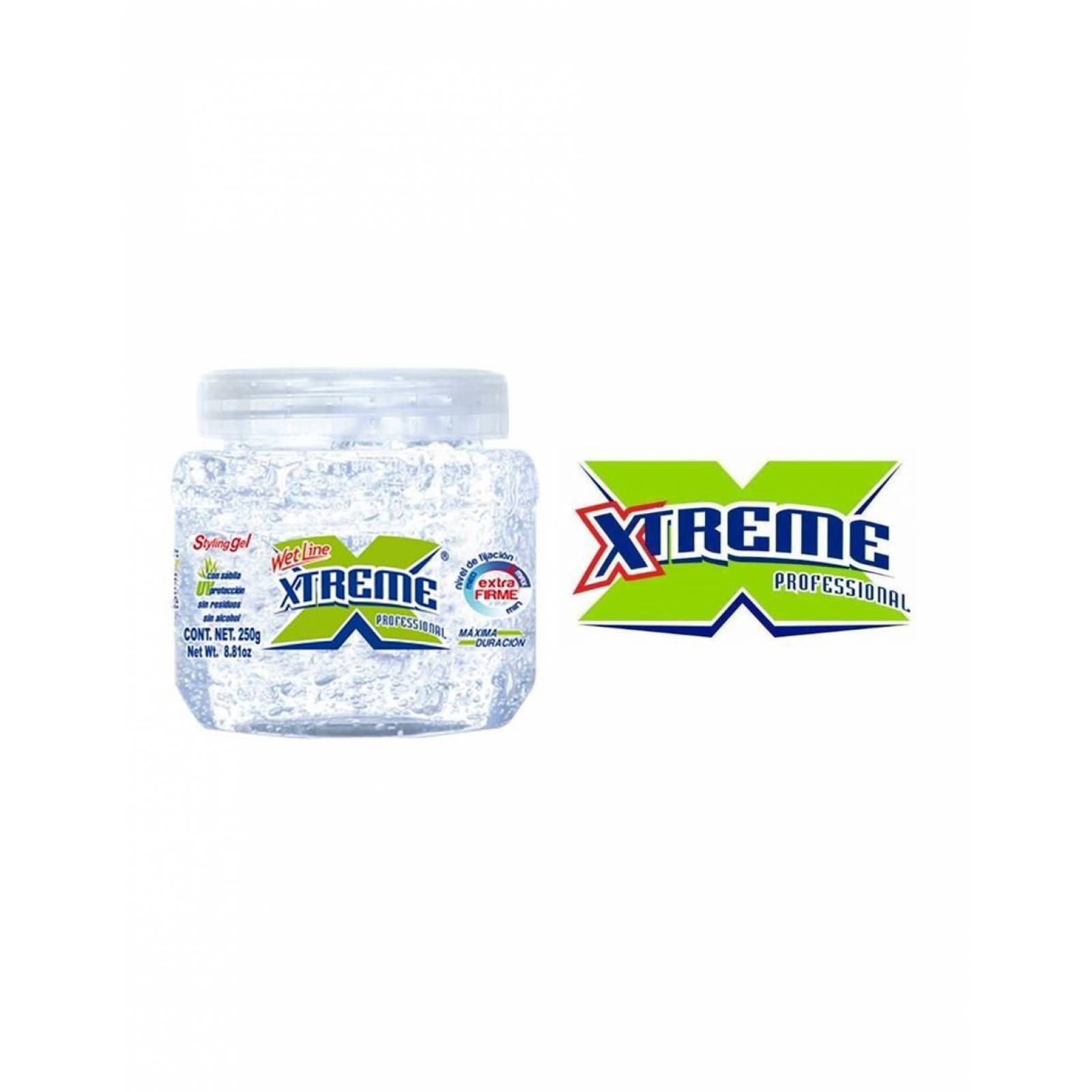 Pack de 12 Gel para peinar Extreme Profesional 250g 