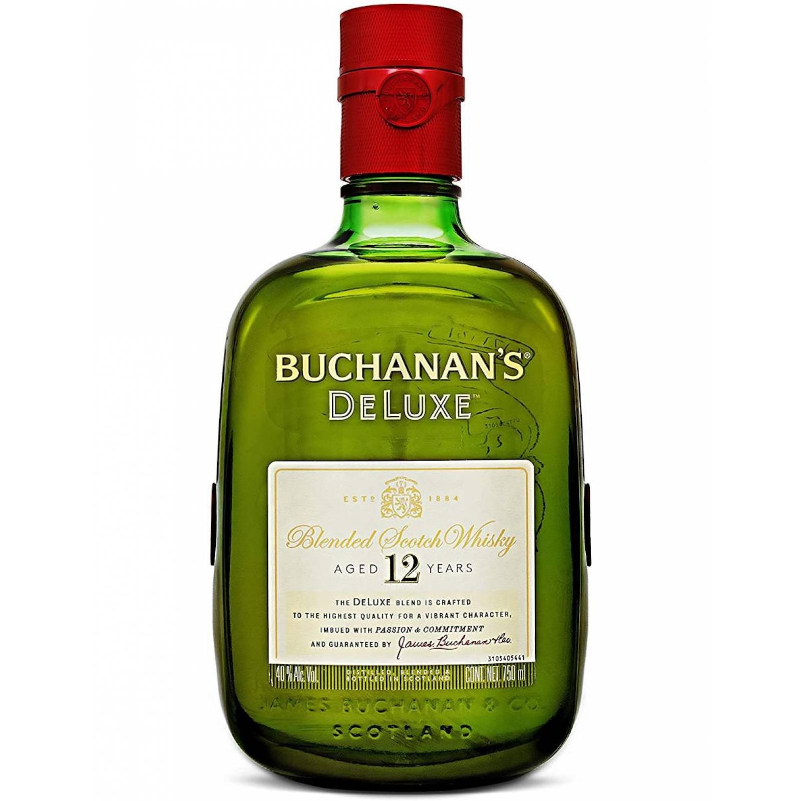 Pack de 12 Whisky 12 años Buchanan´s de 750ml