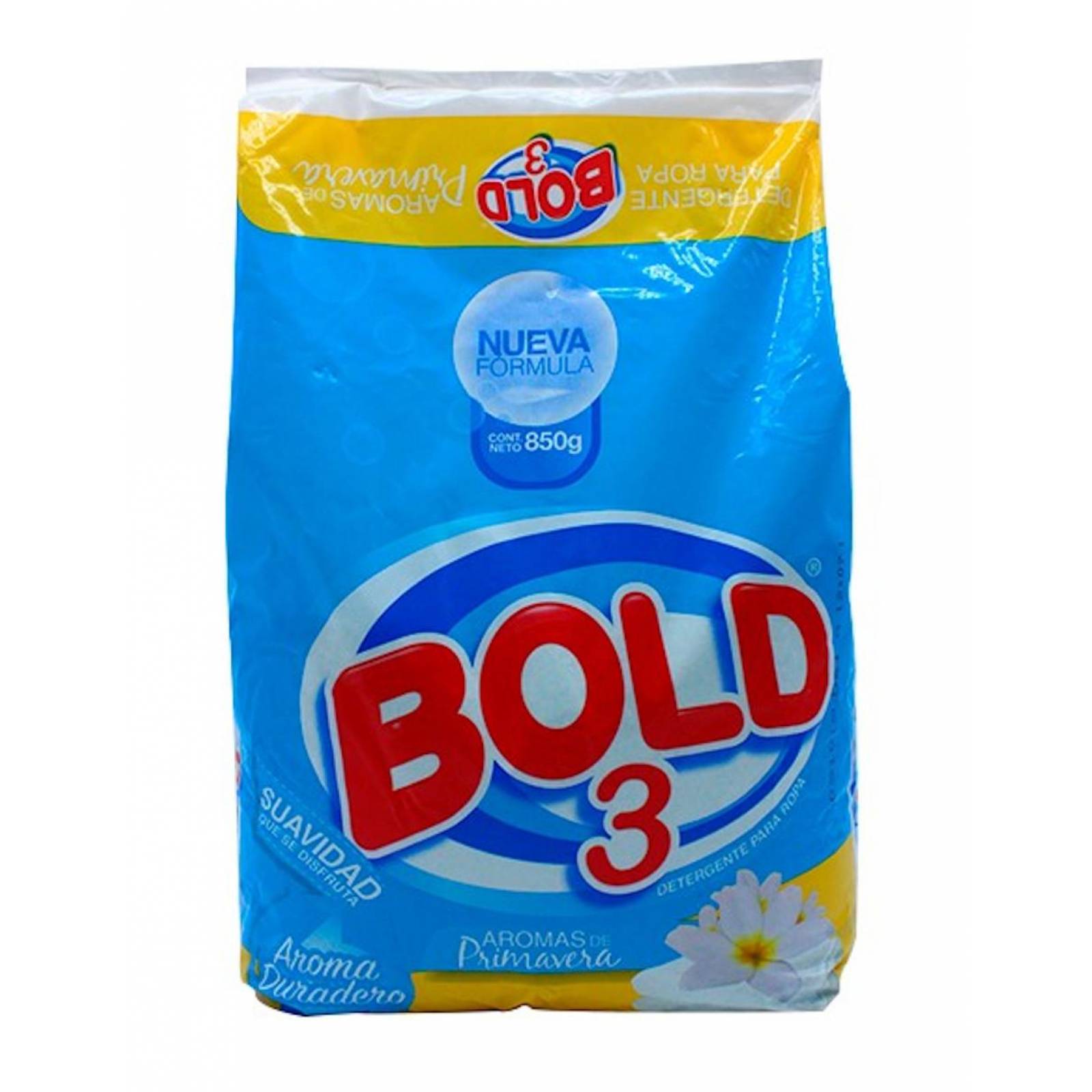 Pack de 18 Detergente aromas de primavera Bold 3 de 850g 