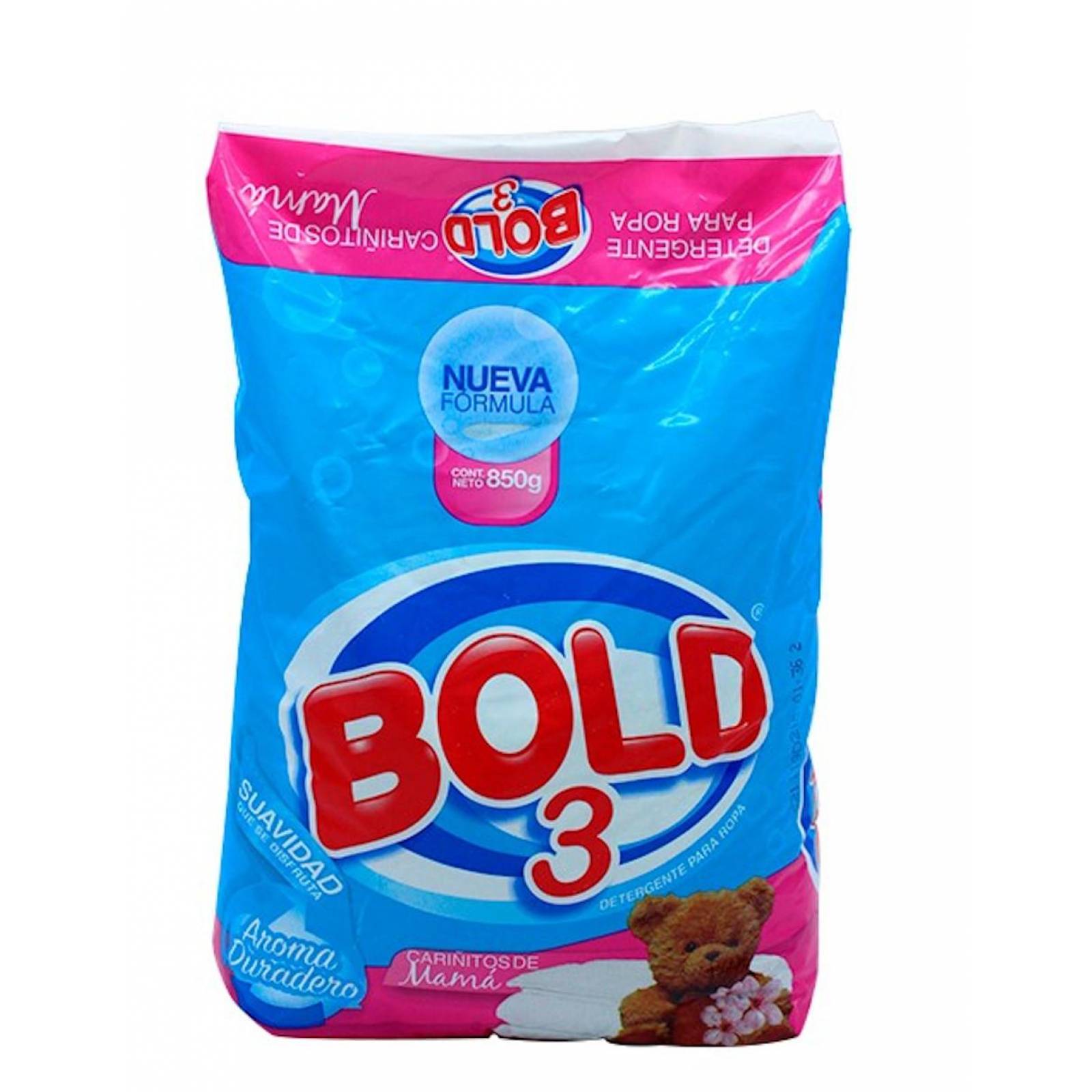 Pack de 18 Detergente Cariñitos de mamá Bold 3 de 850g 