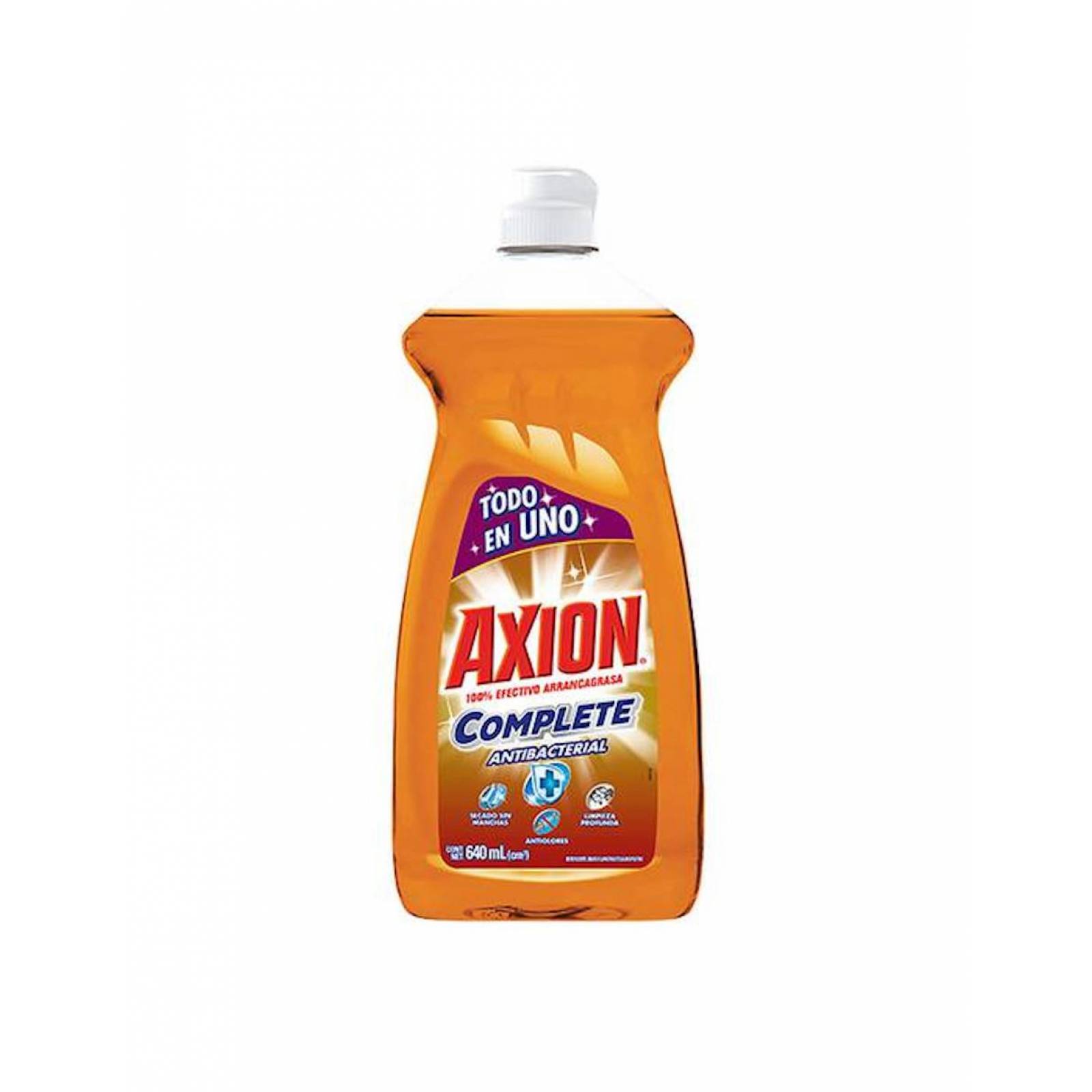 Pack de 12 Liquido complete antibacterial Axion de 640ml 
