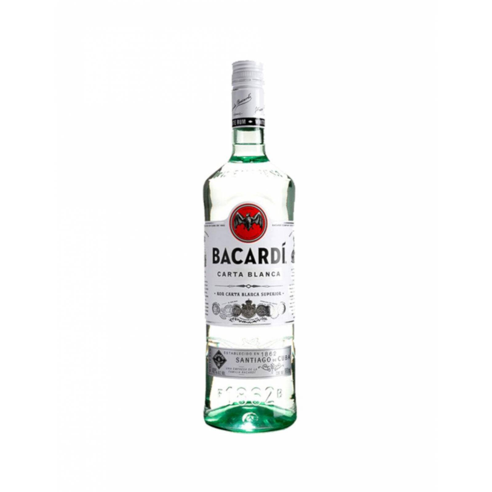 Pack de 12 Ron Bacardi Carta Blanca de 980 ml 