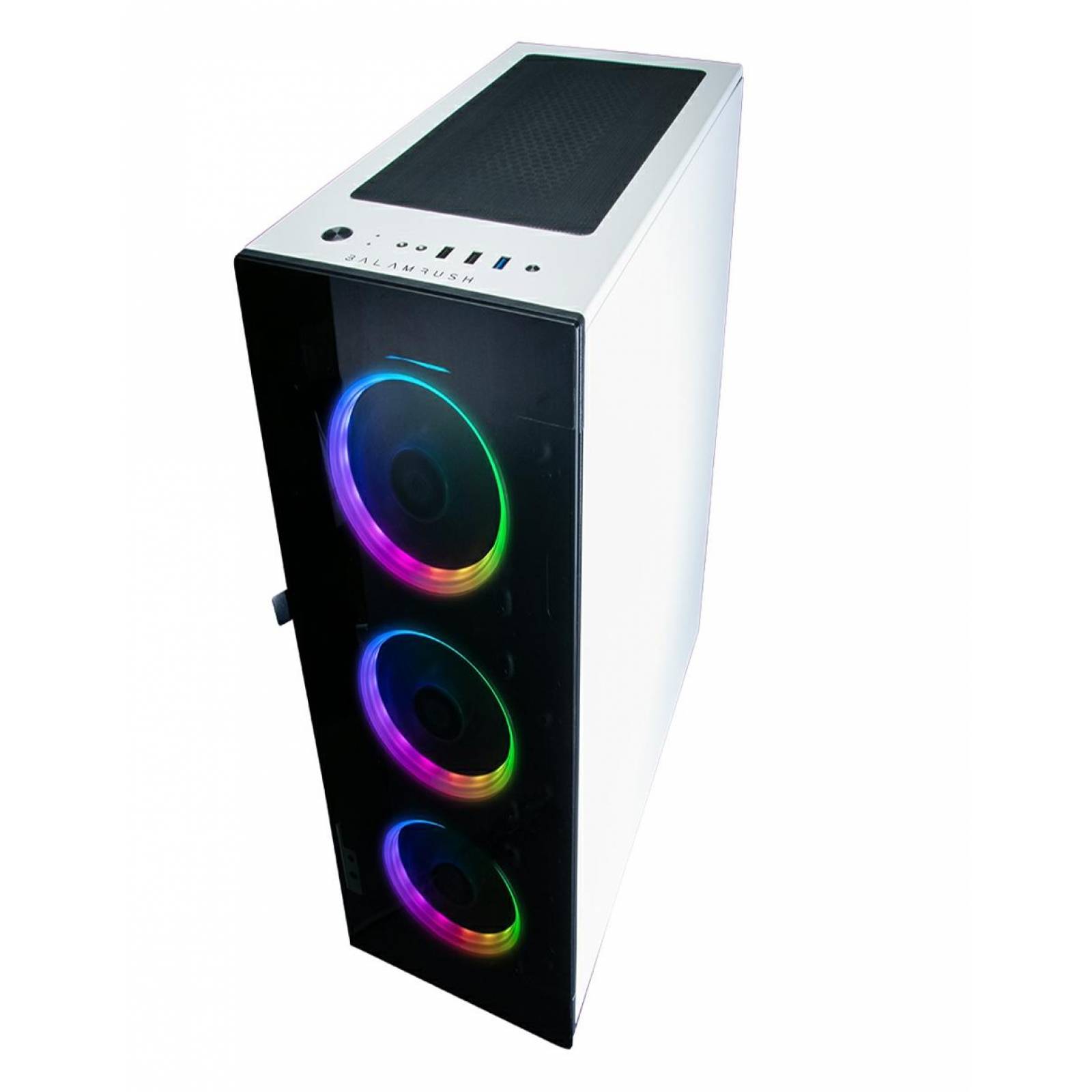 Gabinete Gamer Balam Rush Thinos Blanco 
