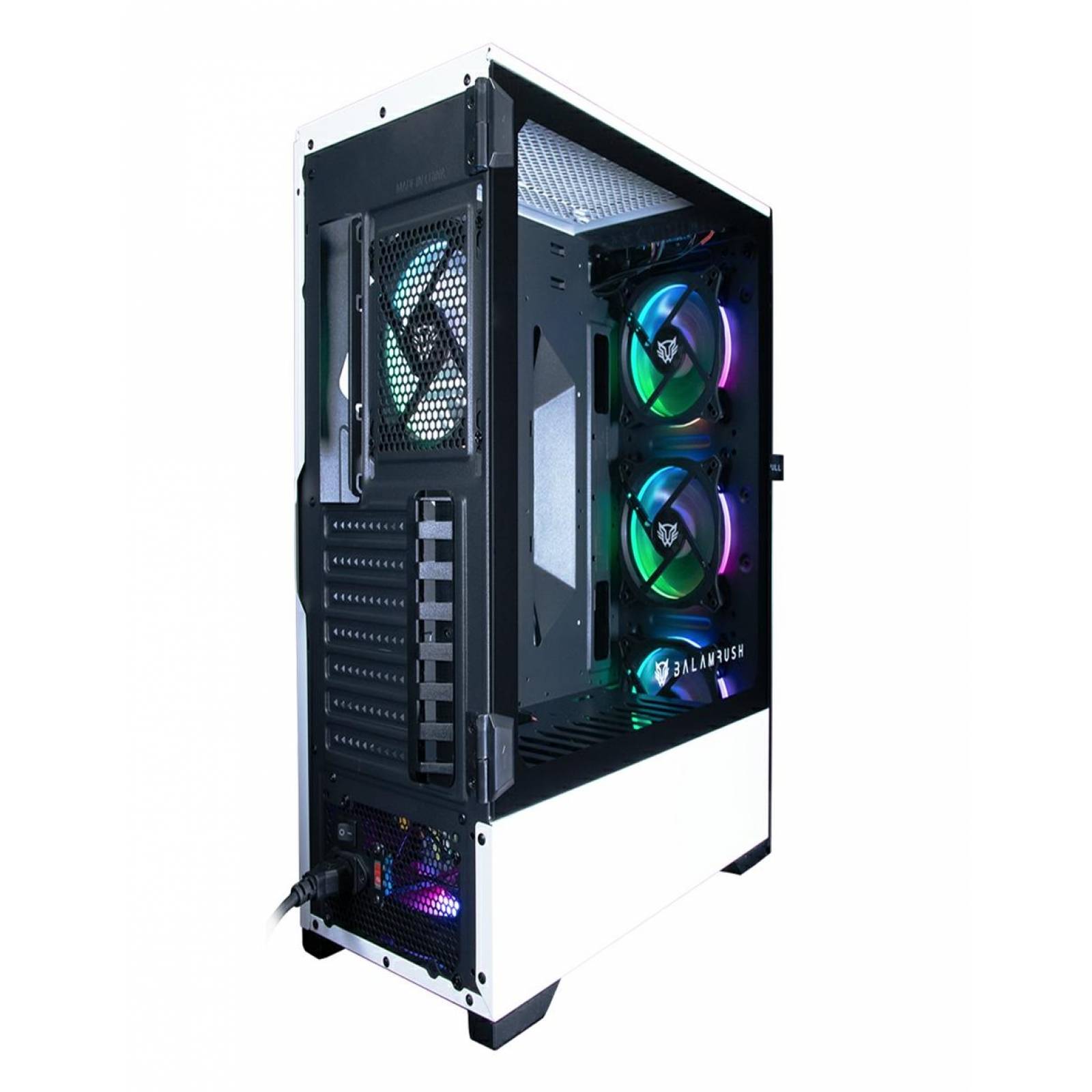 Gabinete Gamer Balam Rush Thinos Blanco 