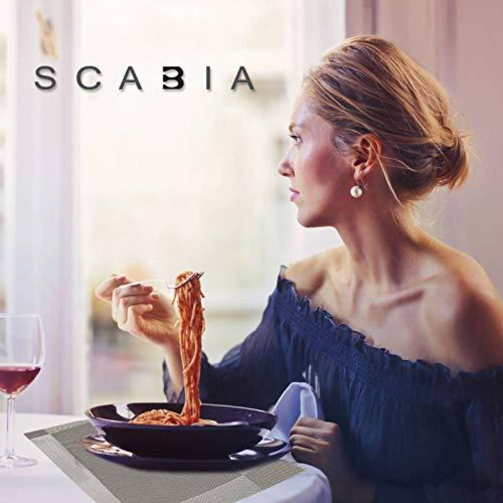 Manteles Scabia de Vinilo Gris