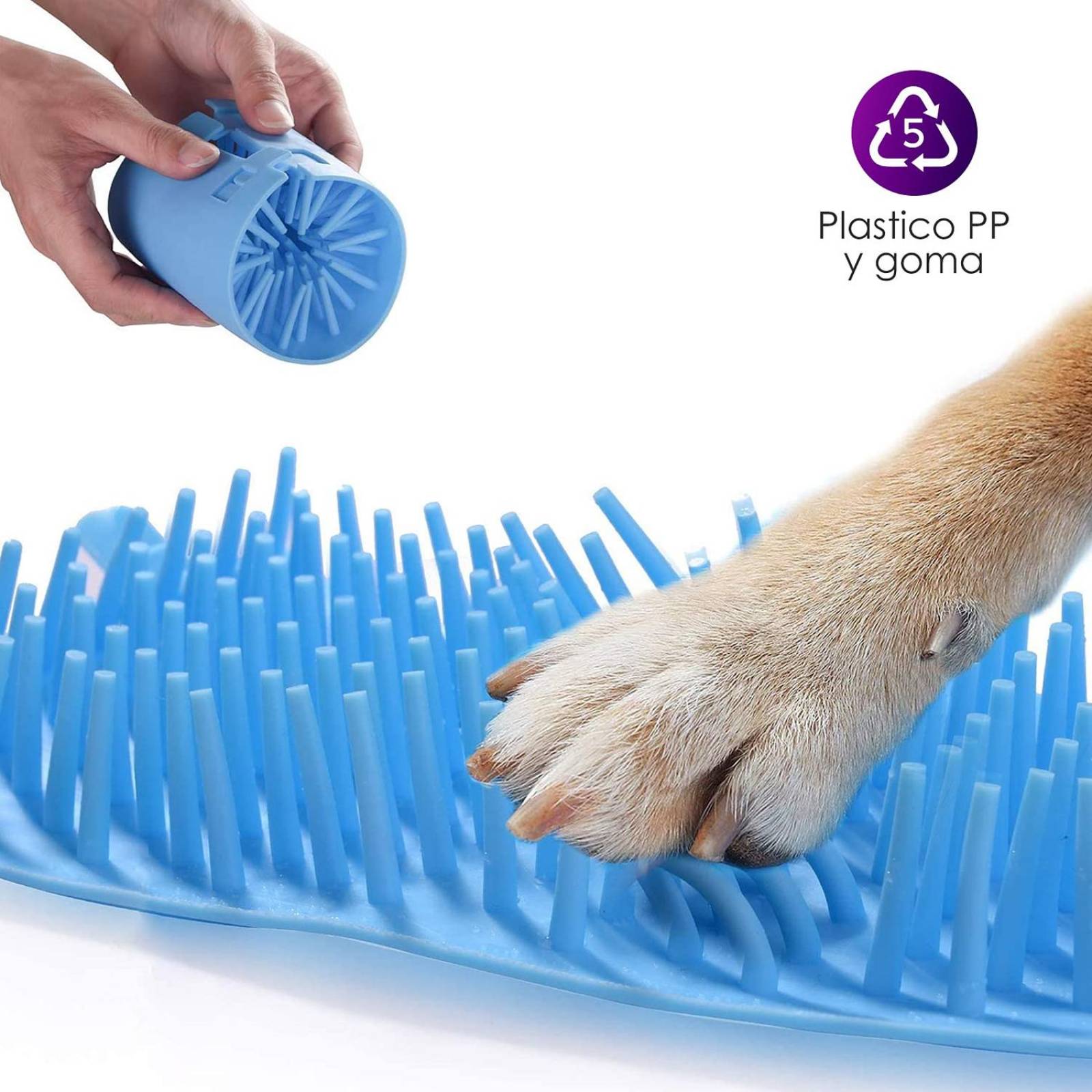 Limpiador de patas de perro Umile para perros chicos 