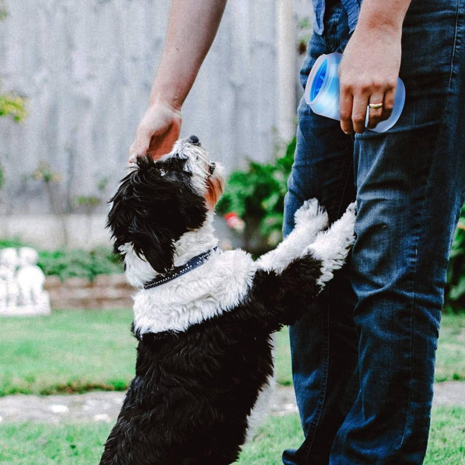 Limpiador de patas de perro Umile para perros chicos 