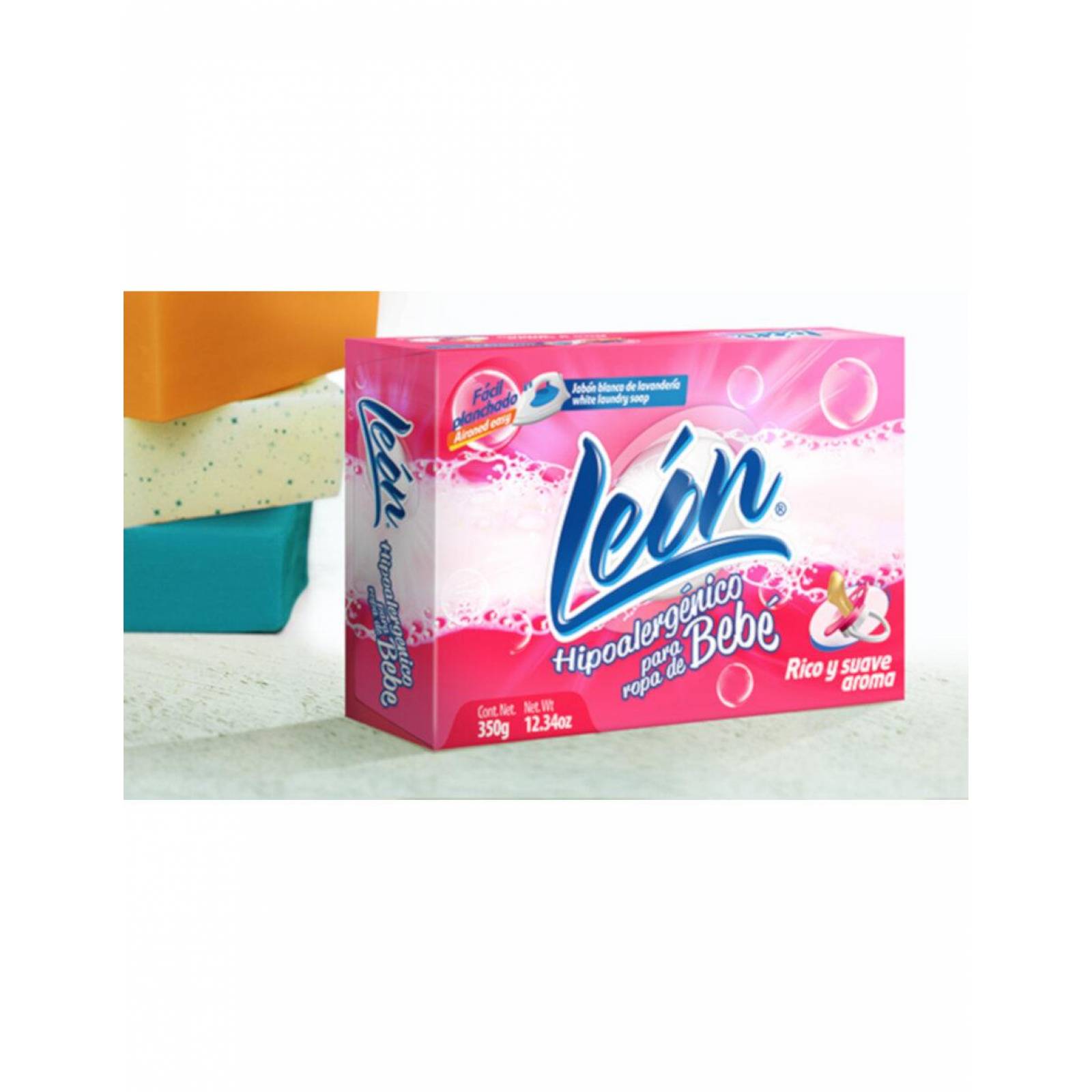 Pack de 20 Jabón Lavandería León Bebé 350 gr