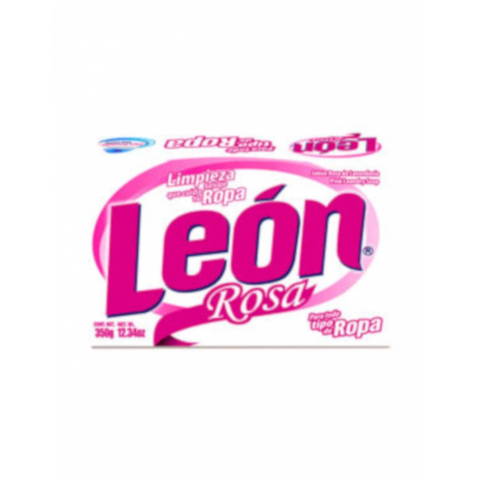 Pack de 20 Jabón Lavandería León Rosa 350 gr
