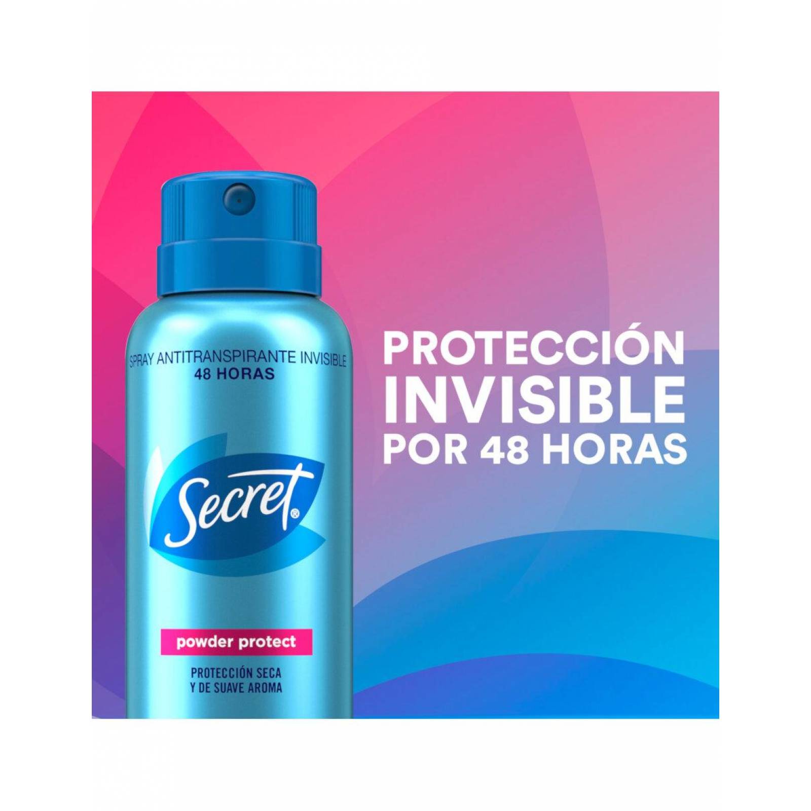Secert Powder Spray Pack de 12 Desodorante Secret Spray Powder Protect 93 gr