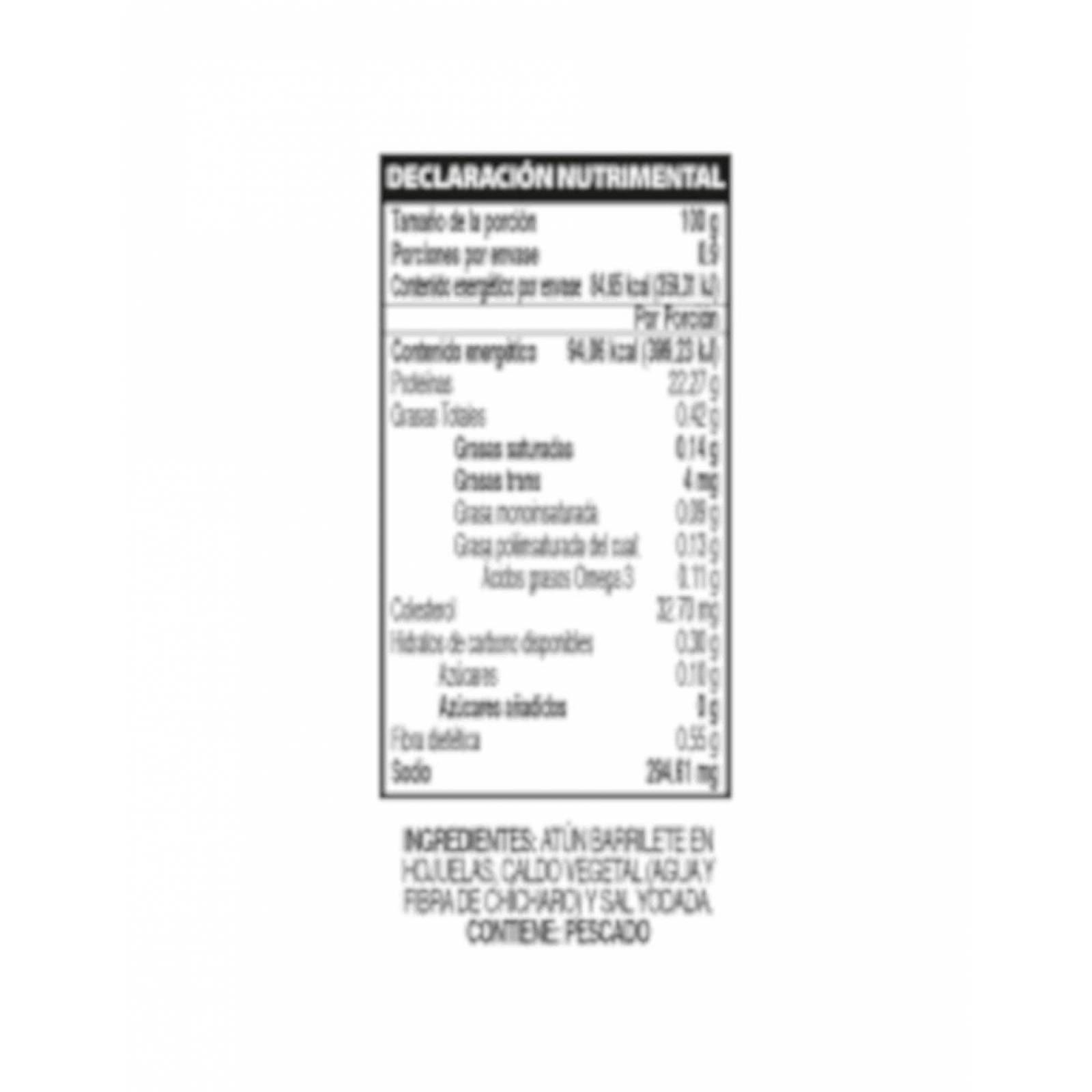 Pack de 48 Atún Mazatún Agua 130 gr 