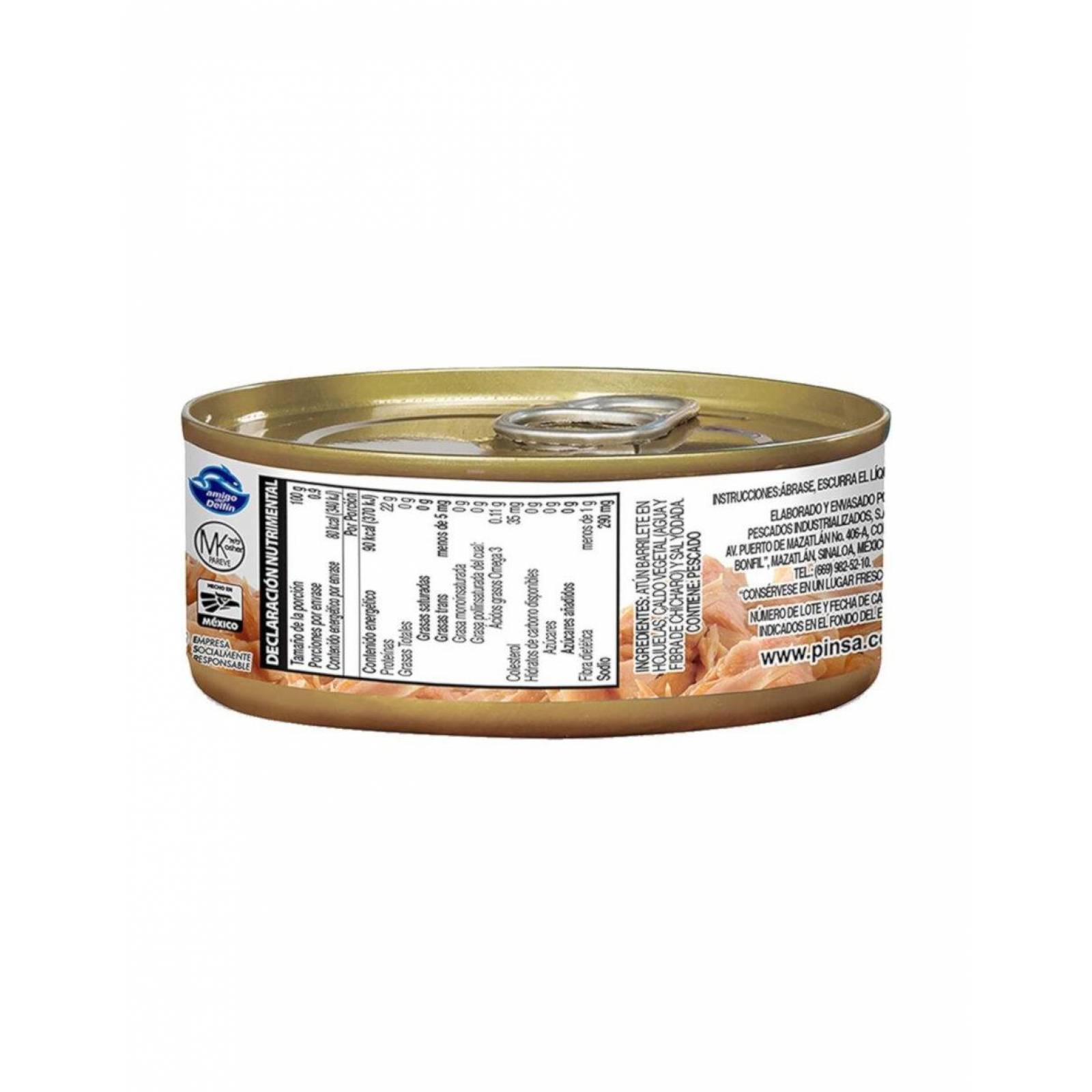 Pack de 48 Atún Mazatún Agua 130 gr 